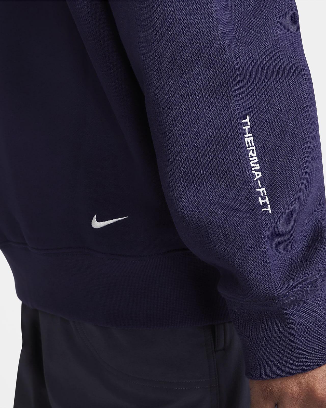 Nike ACG Tuff Fleece Hoodie - Purple Ink / Summit White / Summit White