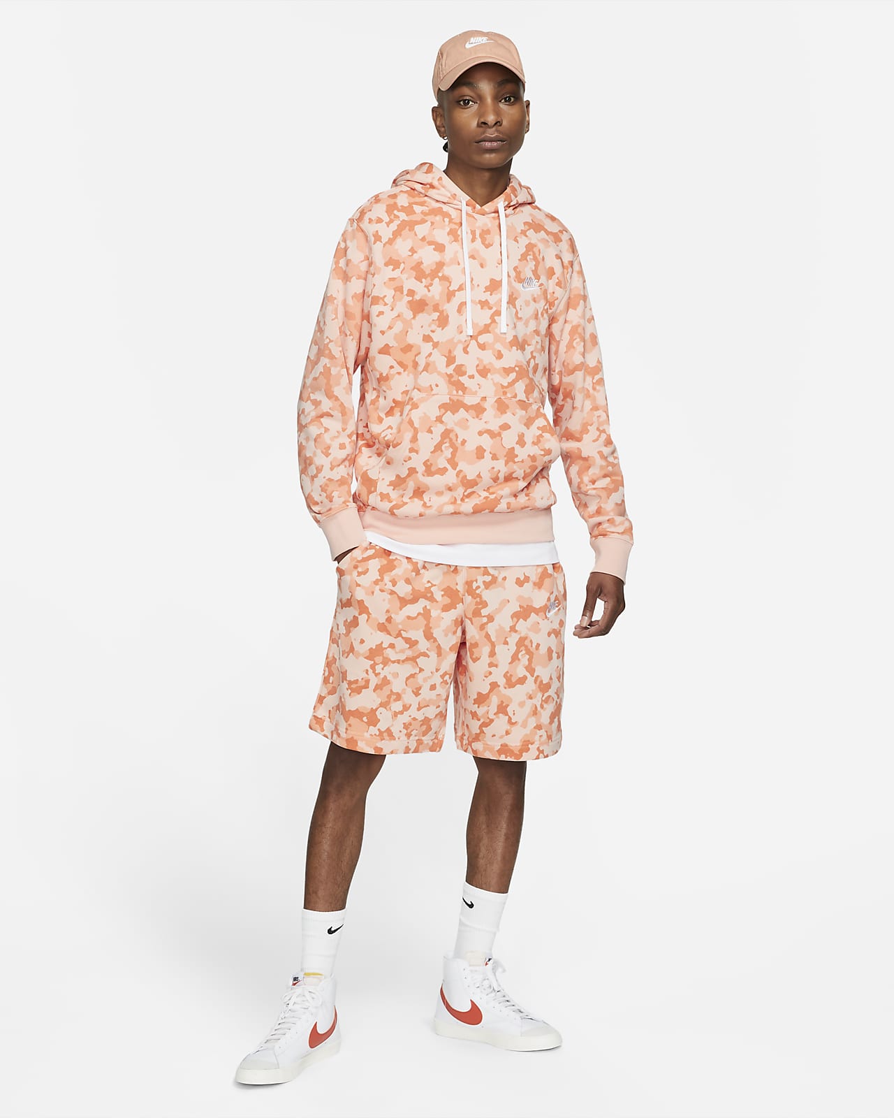 nike woven shorts arctic orange