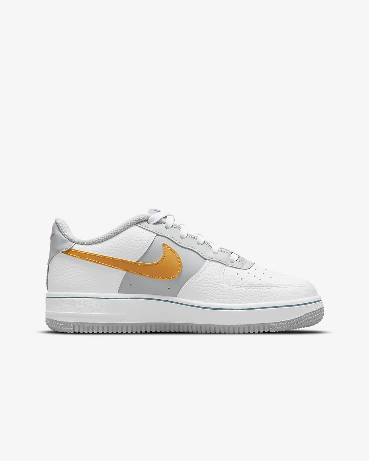 nike air force 1 blauw oranje