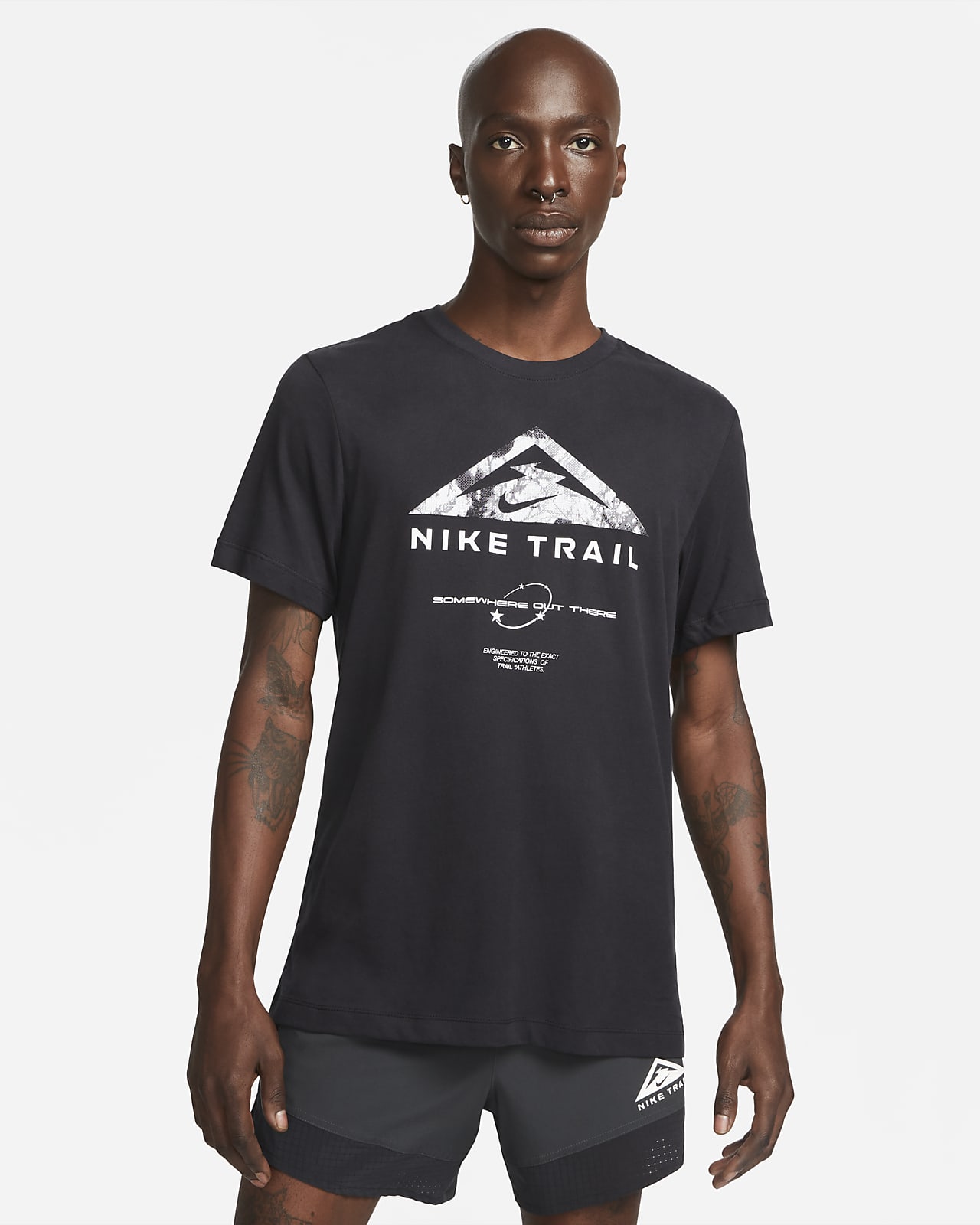 Nike Dri-FIT Trail-trailløb-T-shirt mænd. Nike DK