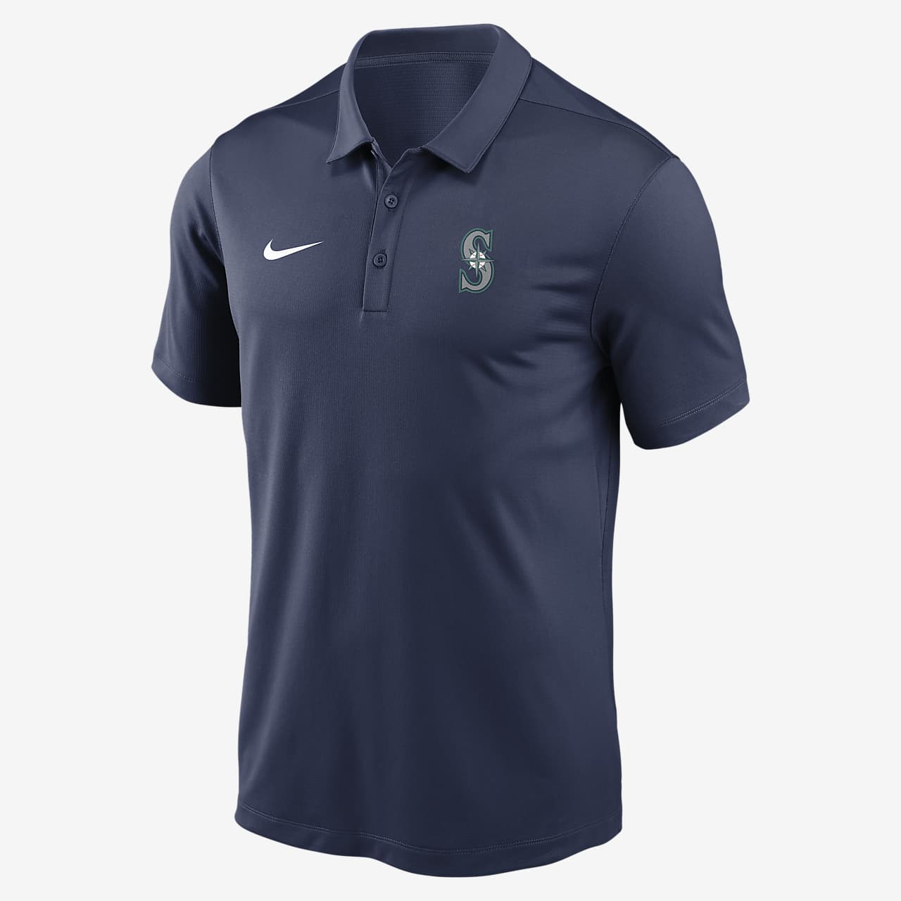 Nike Dri-FIT Team Logo Franchise (MLB Seattle Mariners) Men's Polo ...