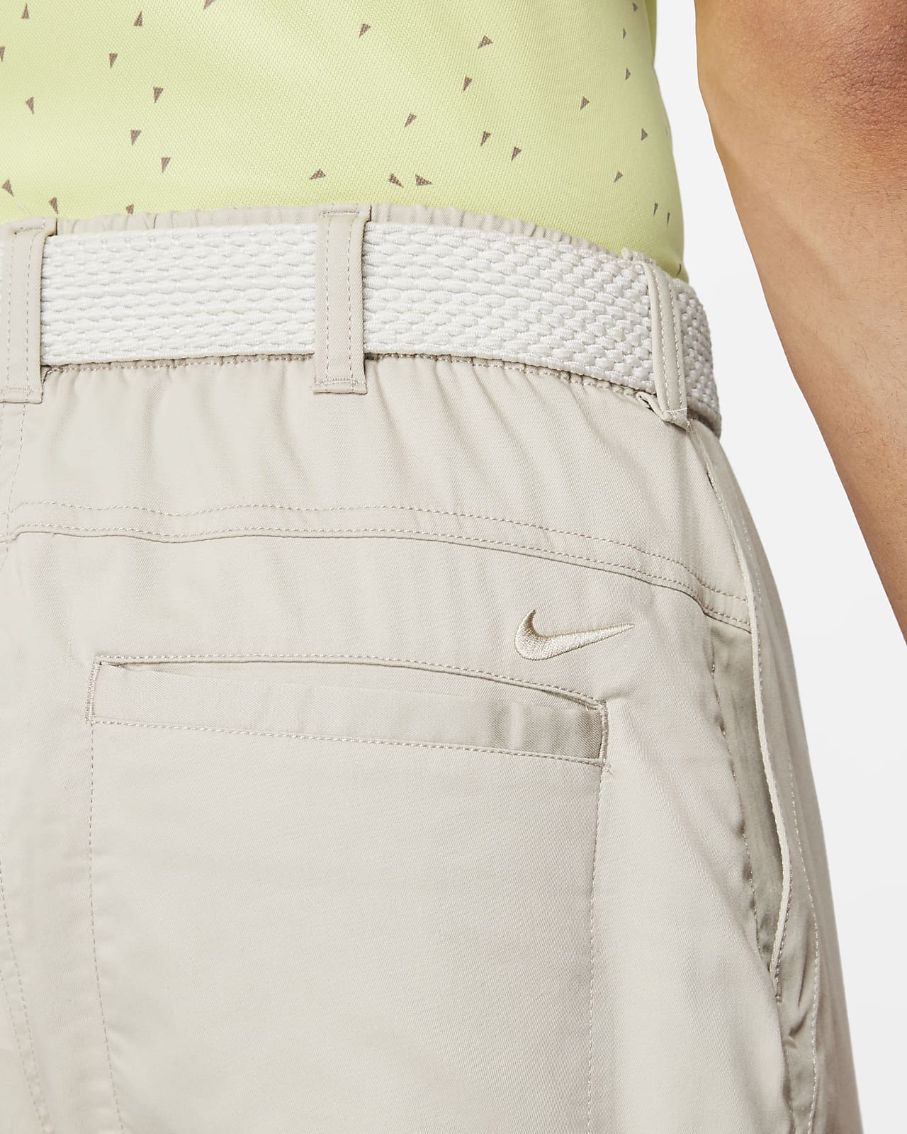 cropped golf trousers