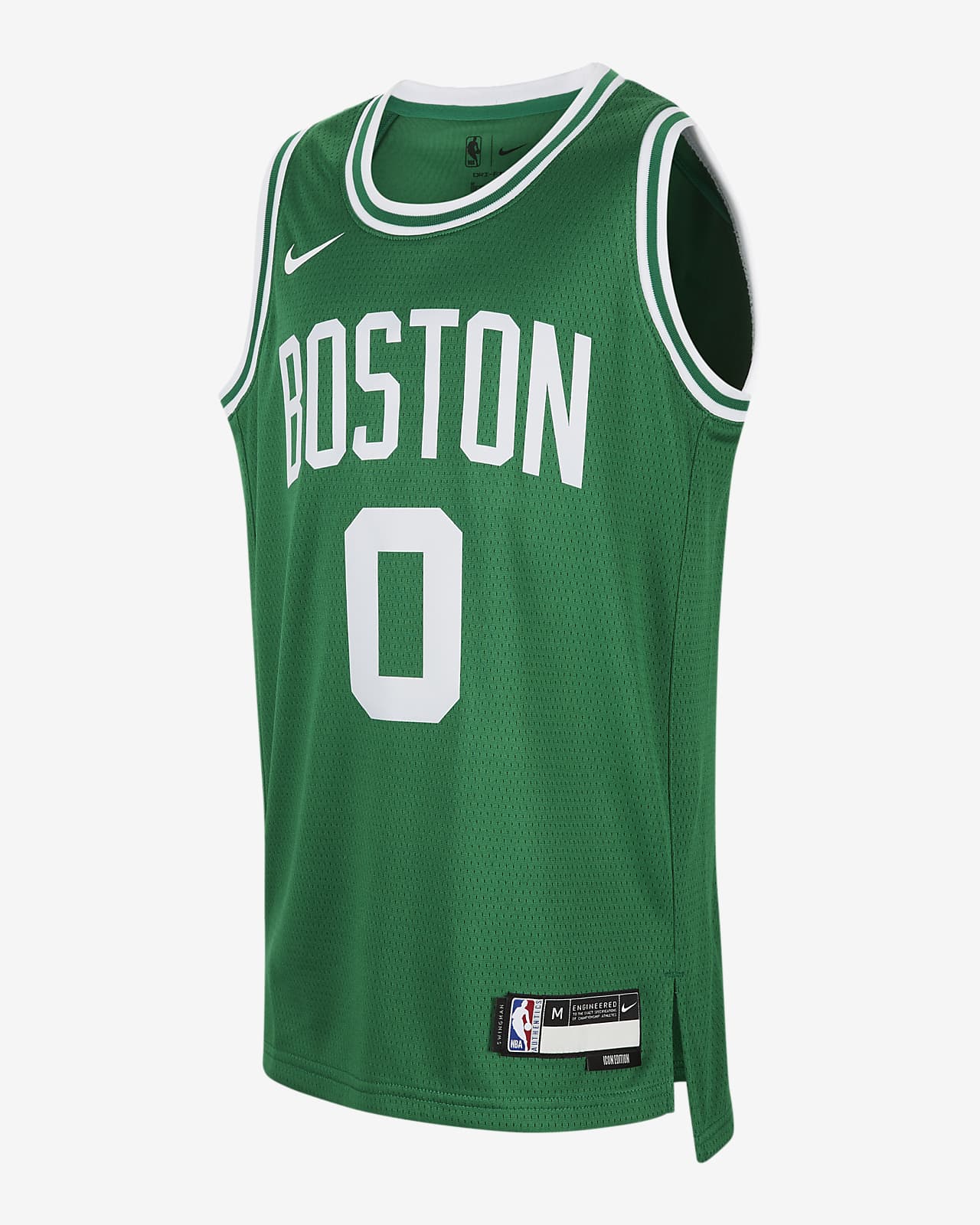 Boston Celtics 2023/24 Icon Edition Nike NBA Swingman Jersey för ungdom