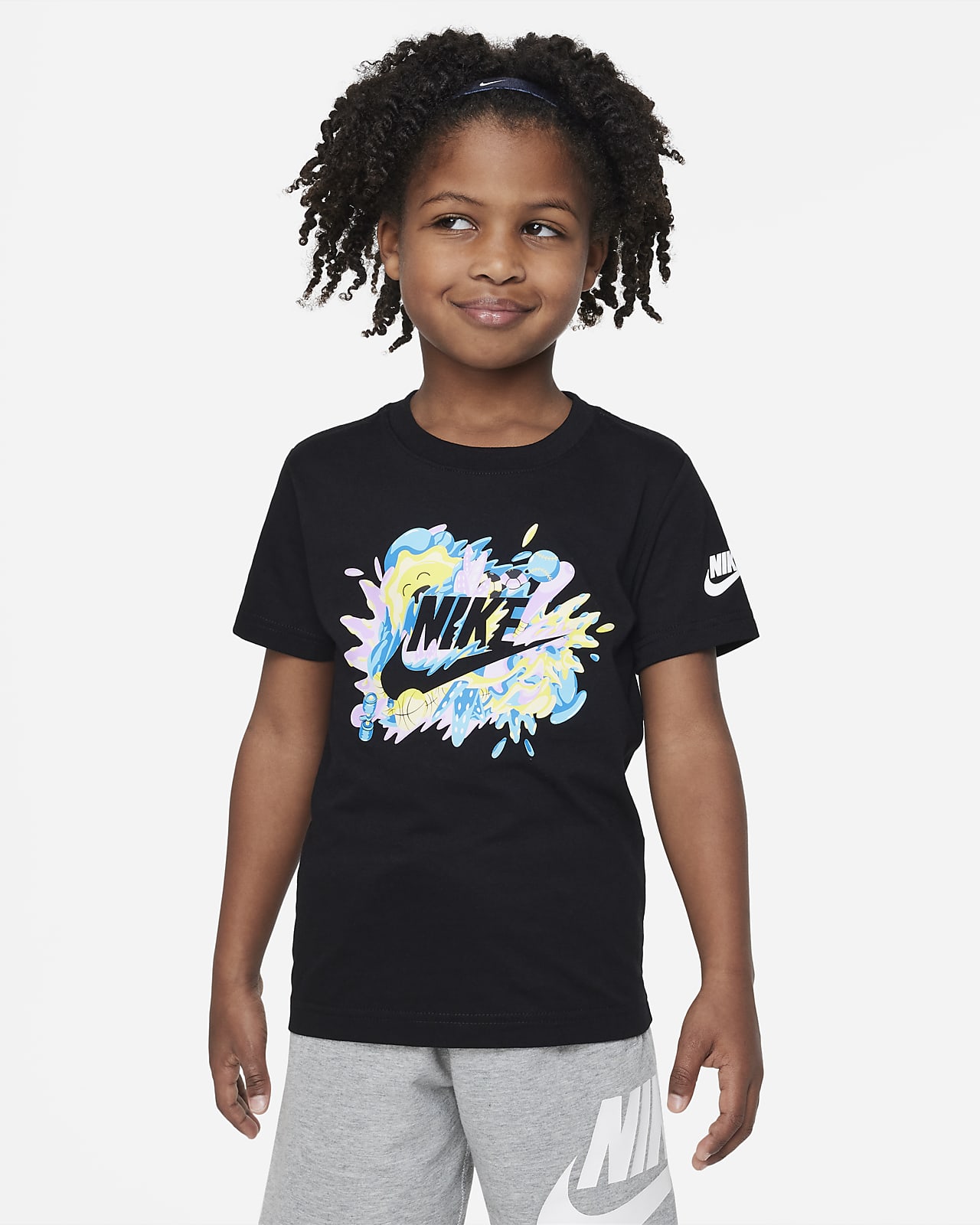 Nike Futura Tee Younger Kids' T-Shirt. Nike LU
