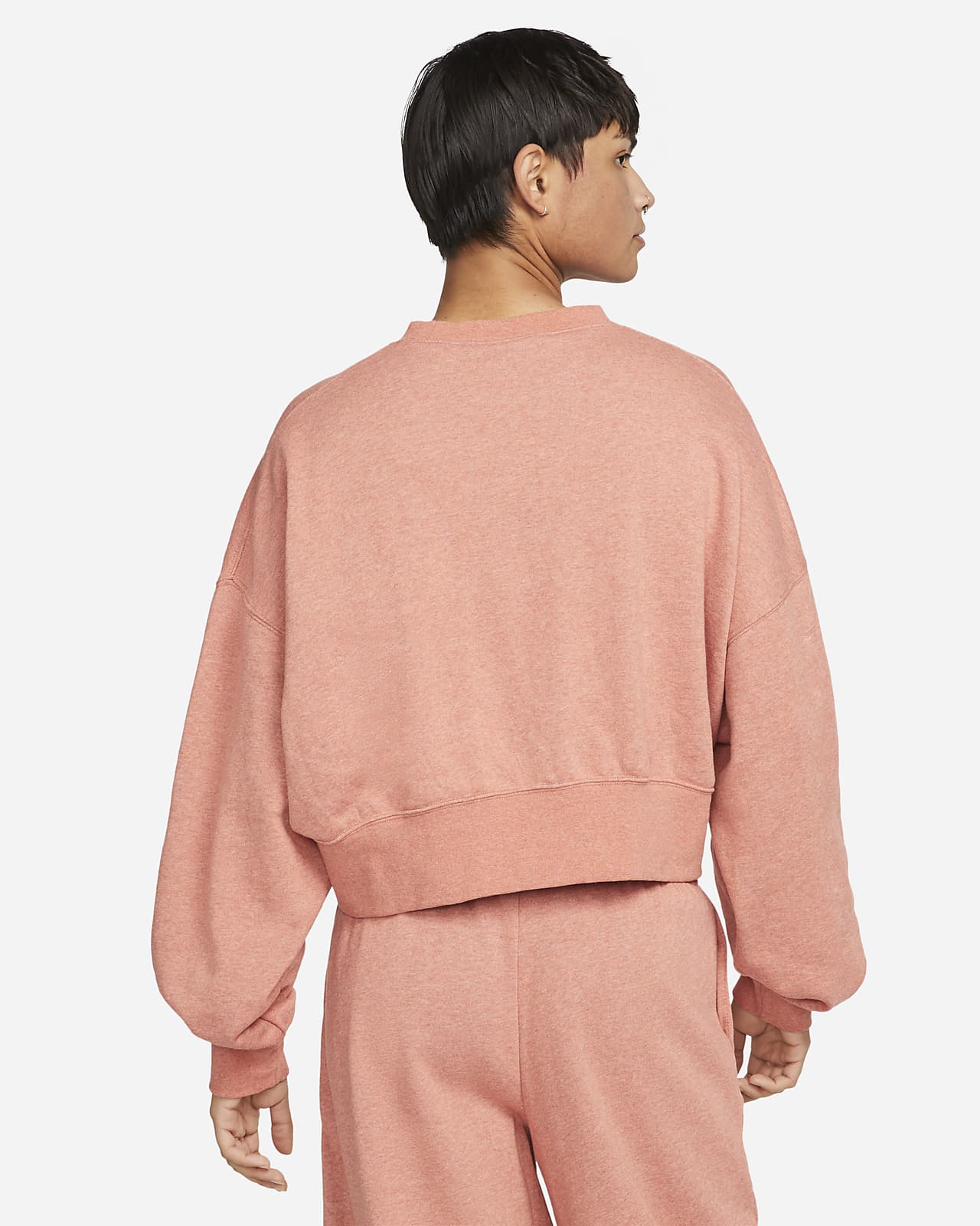 Nike Sportswear Collection Essentials Sudadera de tejido Fleece oversize -  Mujer. Nike ES