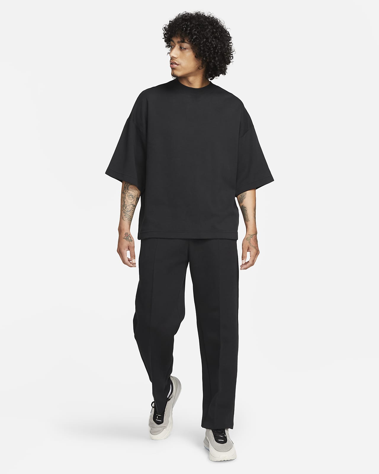 Nike Tech Fleece Men Black Activewear Pants for Men for sale