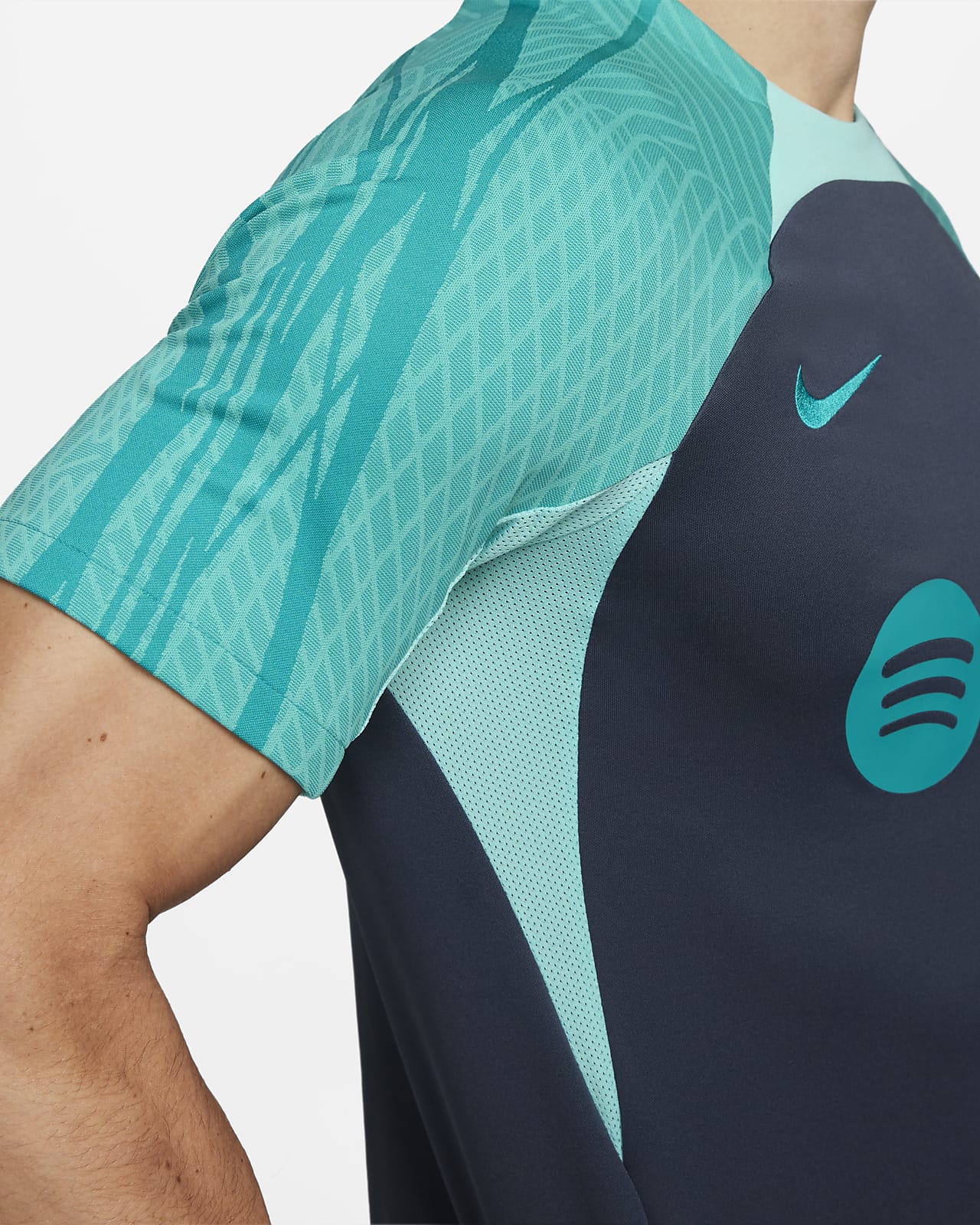 Camisola de futebol de manga curta Nike Dri-FIT do equipamento de