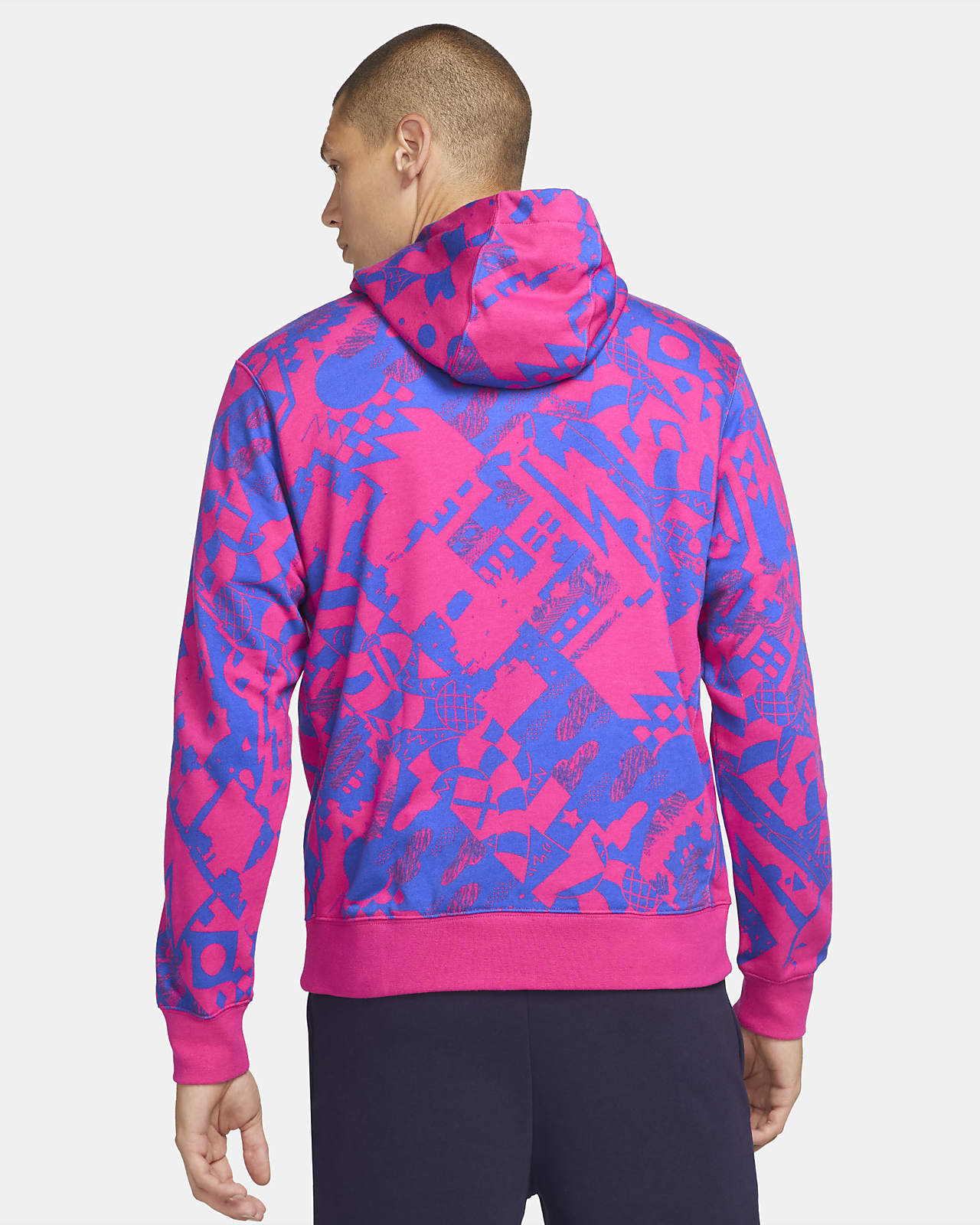 FC Barcelona Sudadera de fútbol con capucha y cremallera completa - Hombre.  Nike ES