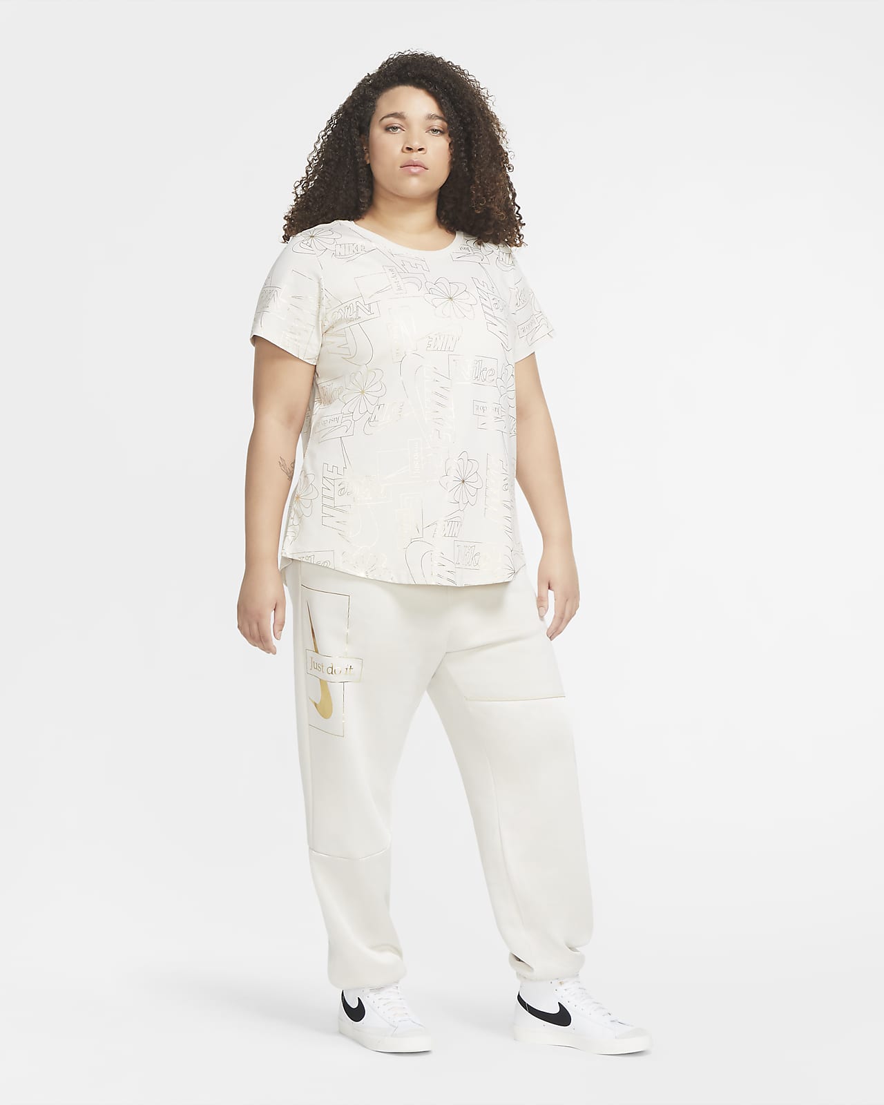 plus size nike sweatpants