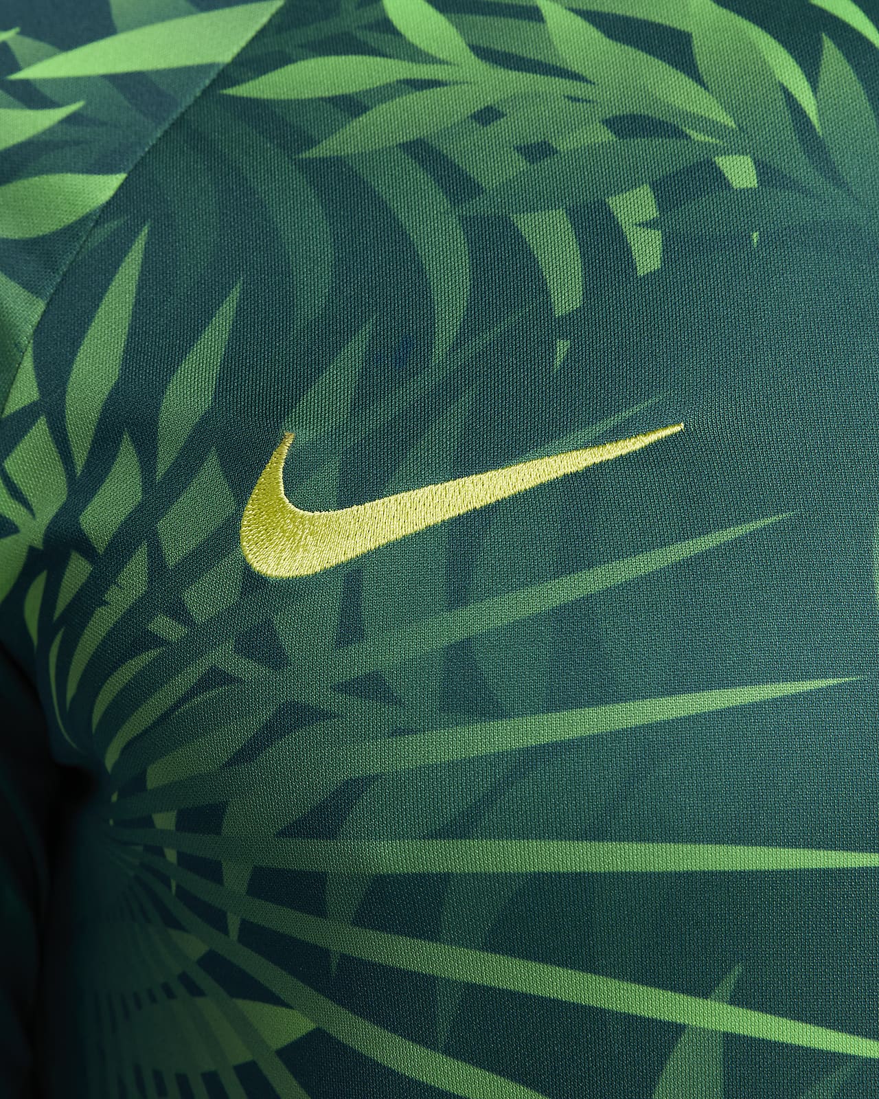 Brazil Academy Pro Men's Nike Dri-FIT Pre-Match Soccer Top.