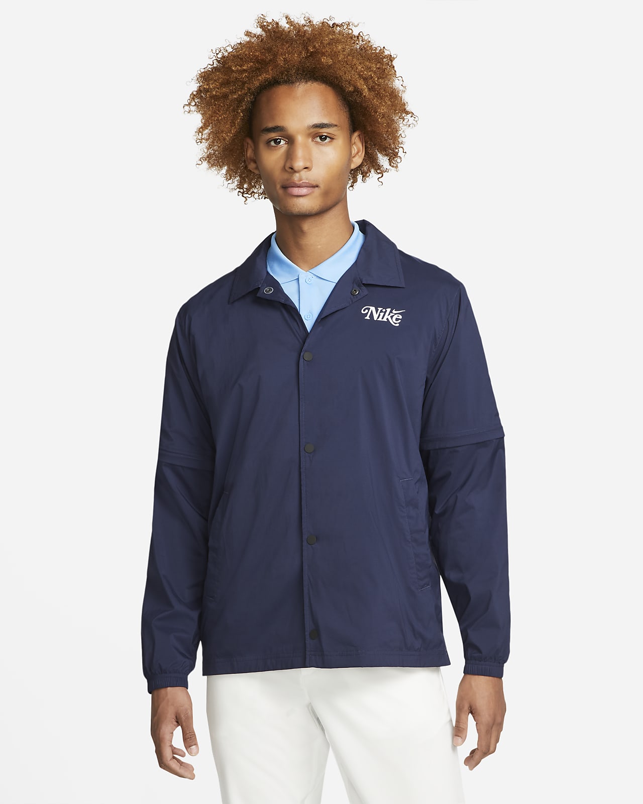 nike storm fit jacket blue