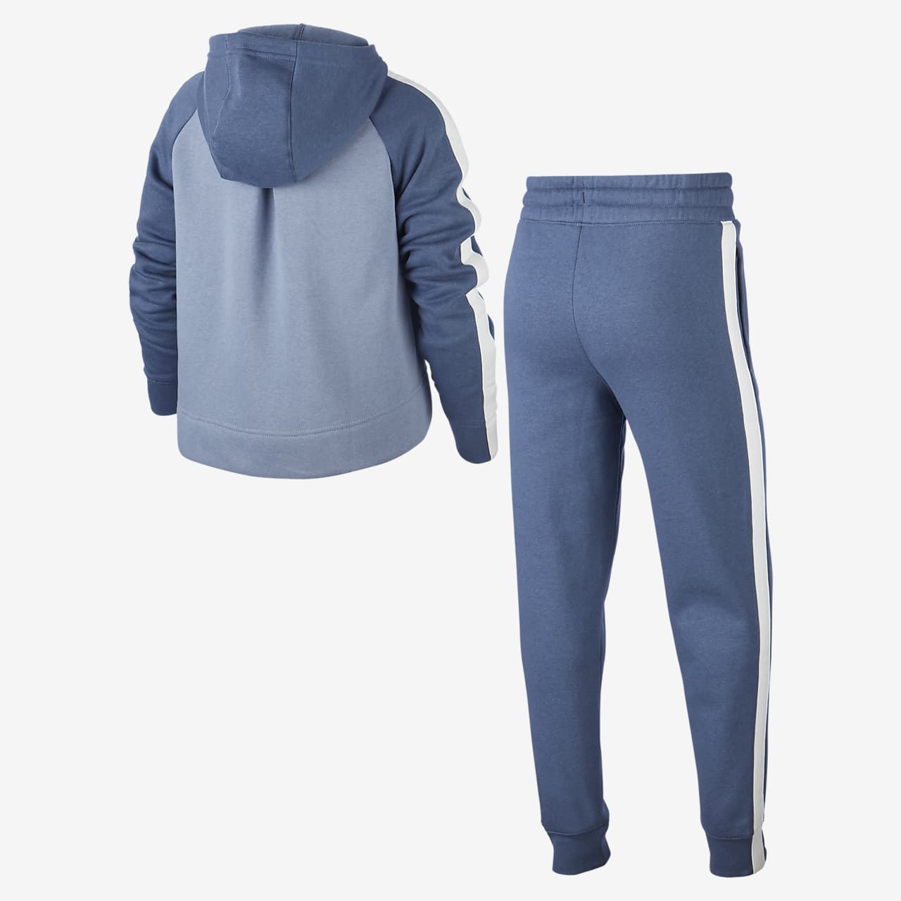 kids nike fleece tracksuit