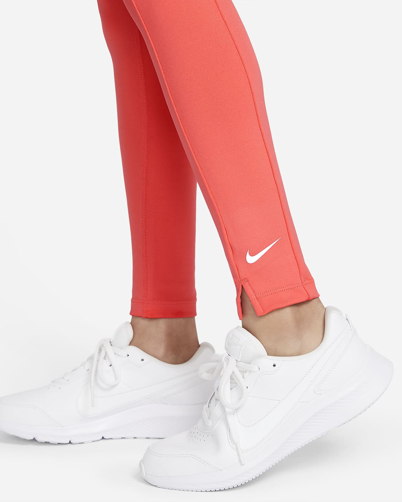 Nike Dri-FIT One Luxe Legging met print voor meisjes. Nike NL