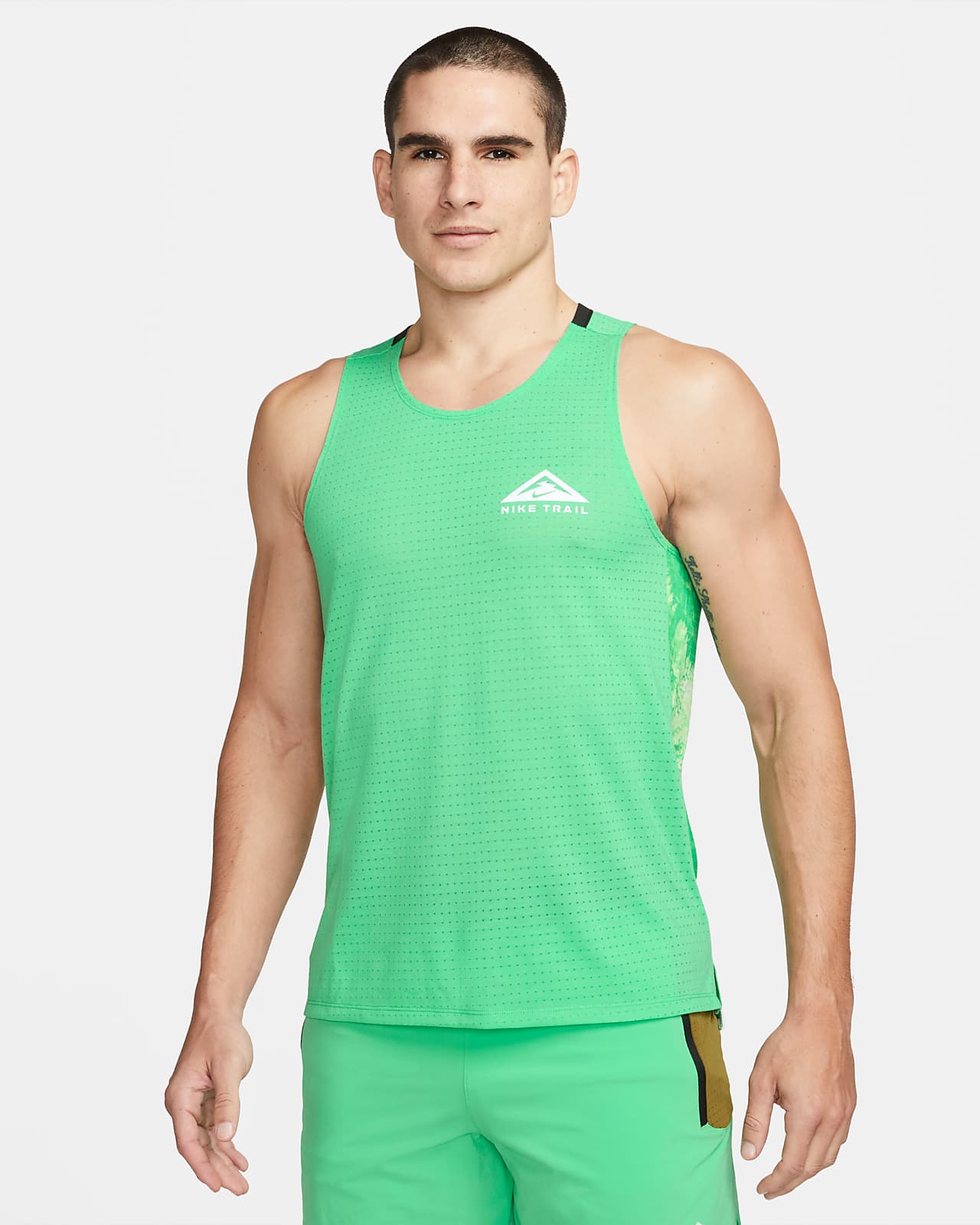 Nike Running - Trail - Débardeur à logo - Noir