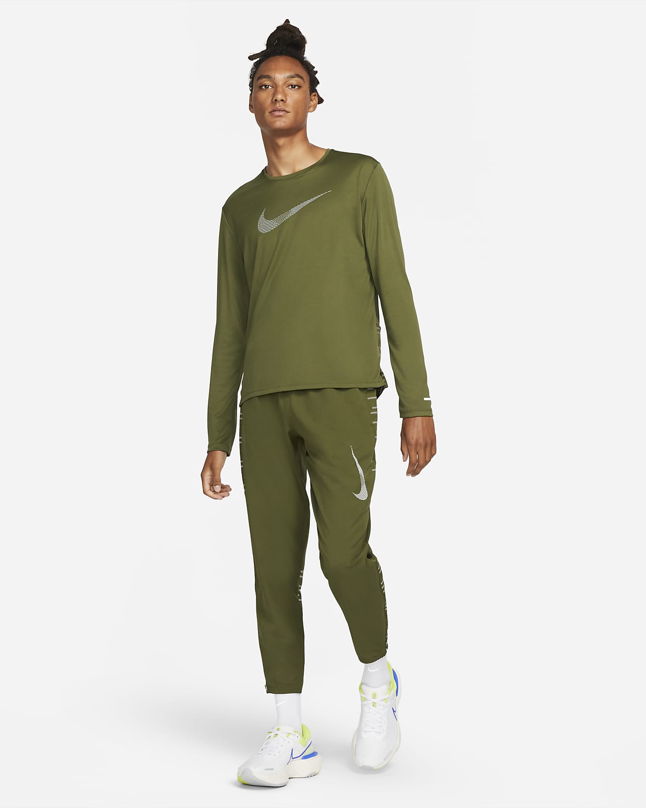 Playera de running de manga larga para hombre Nike Dri-FIT UV Run Division  Miler. Nike.com
