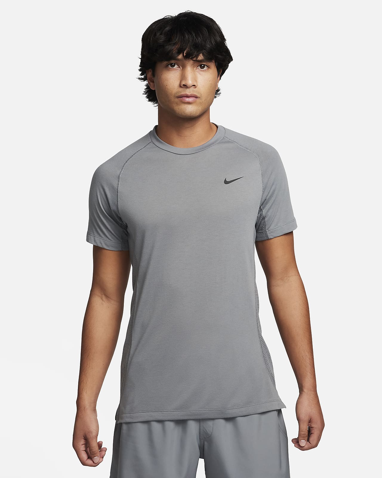 Kortærmet Nike Flex Rep-Dri-FIT-fitnesstrøje til mænd