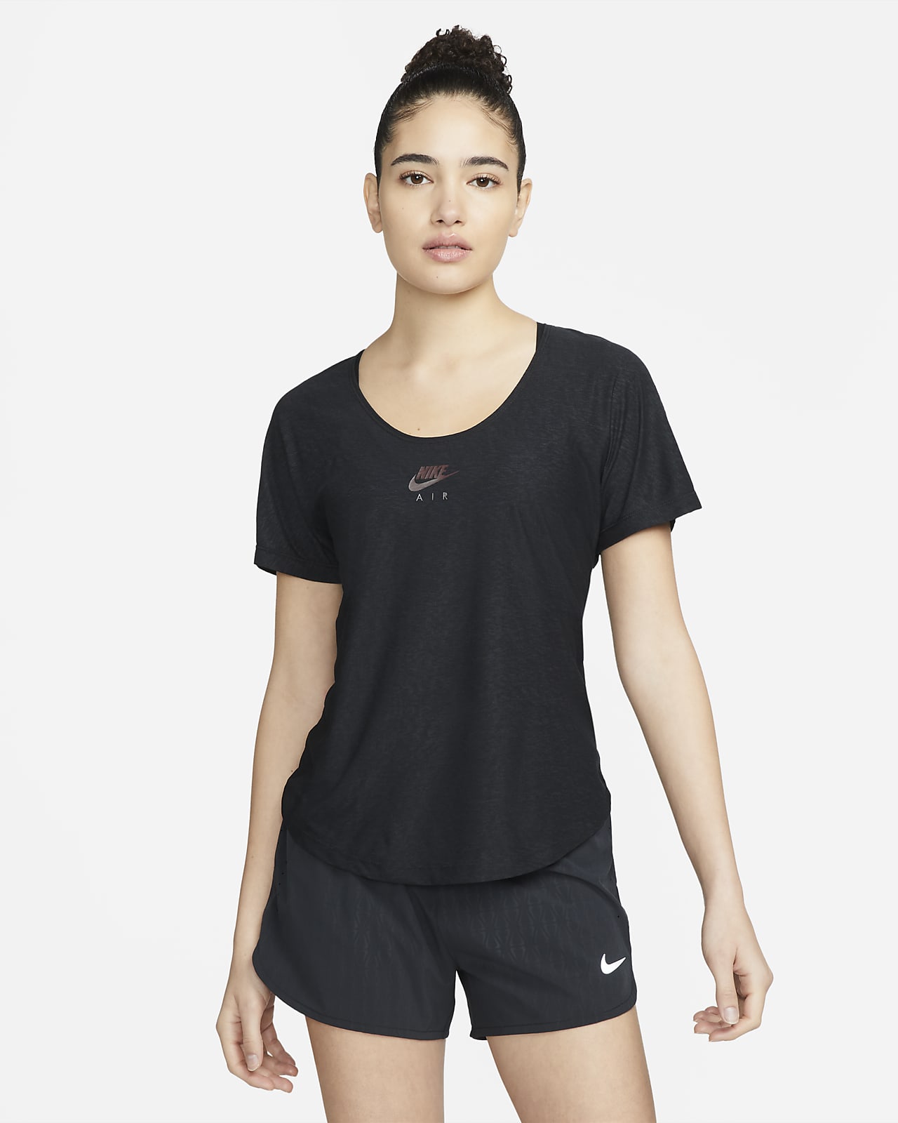 Playera de running de manga corta para mujer Nike Air Dri-FIT. Nike MX