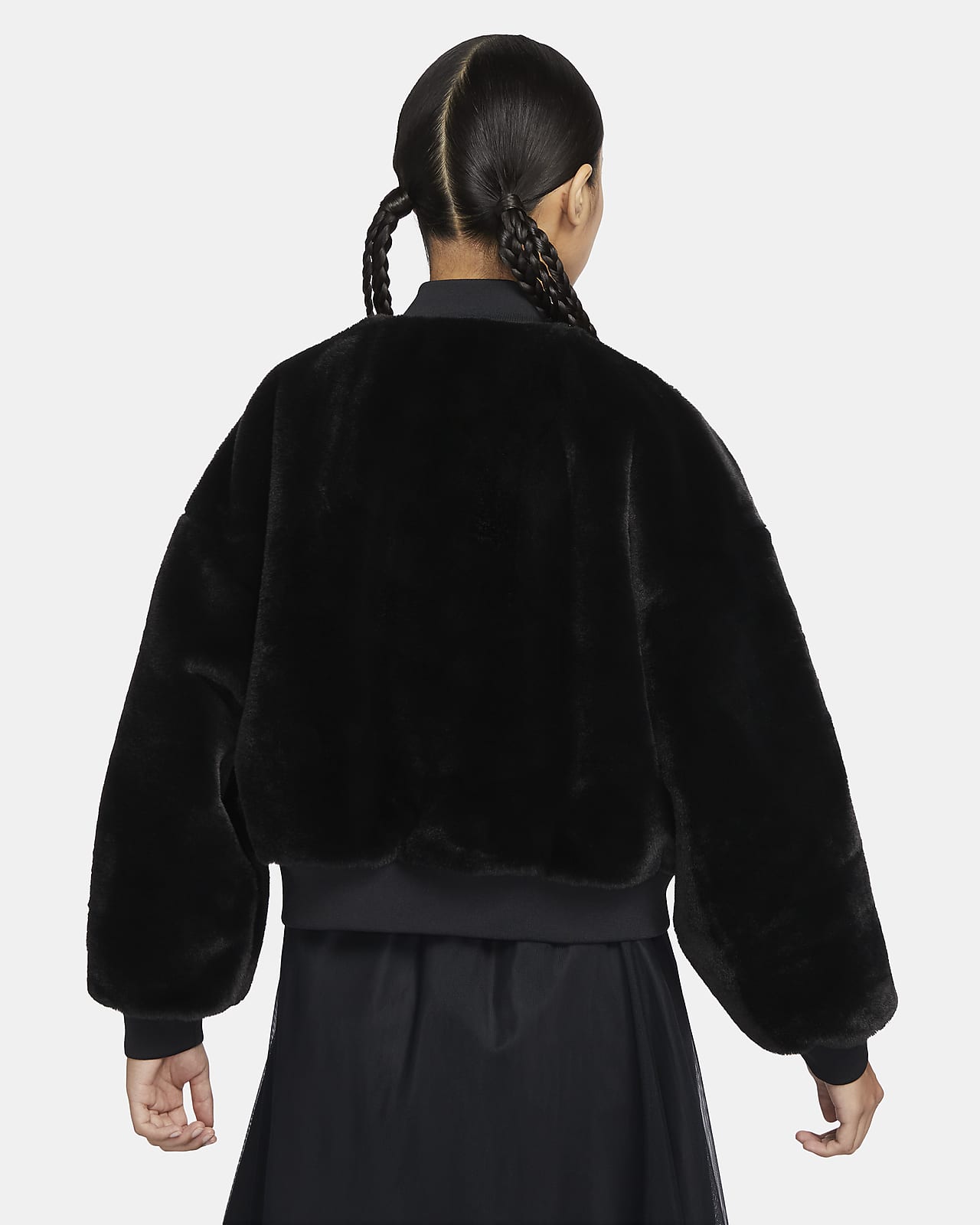 Nike Sportswear Women's Reversible Faux Fur Bomber Jacket