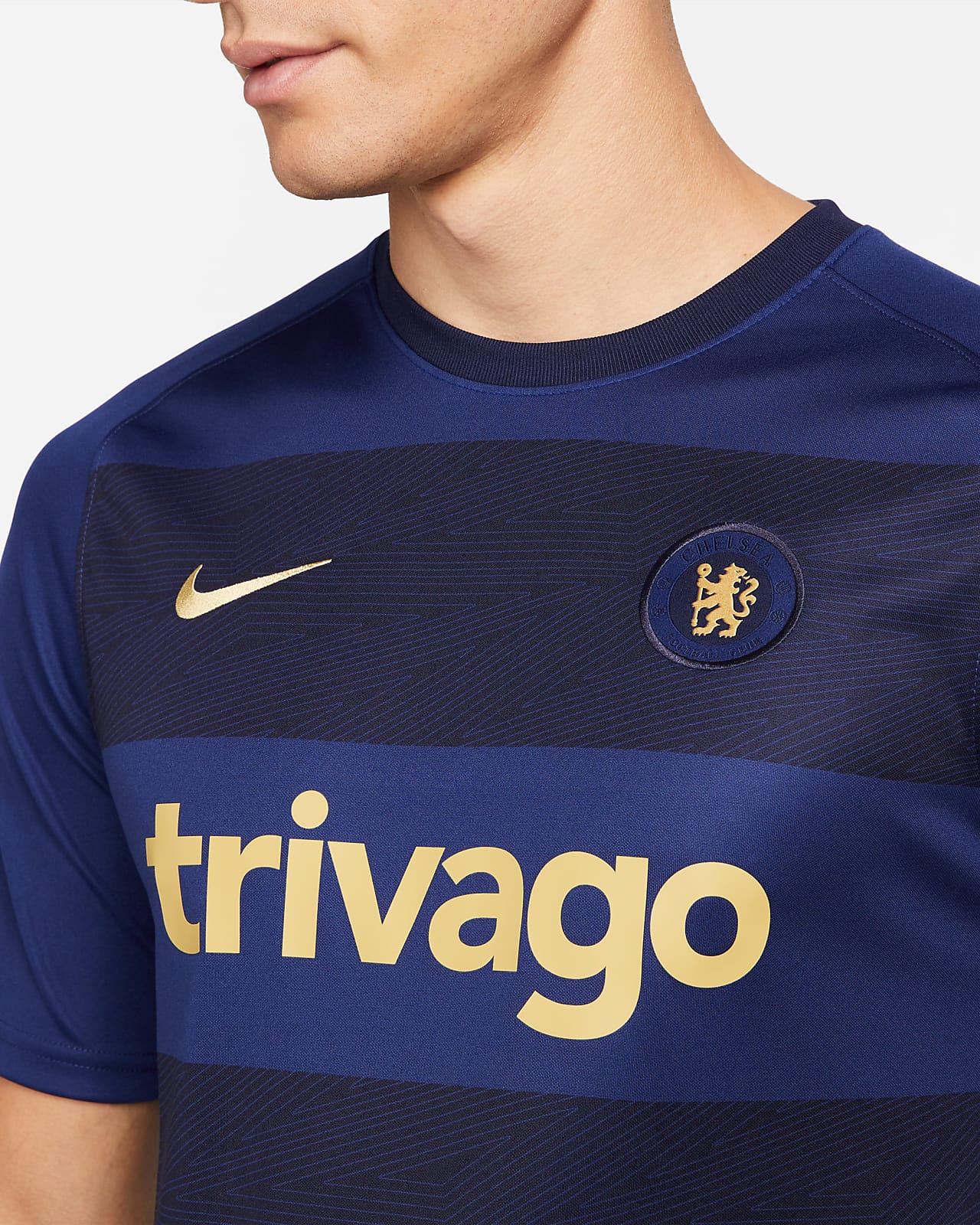 chelsea fc pre match shirt