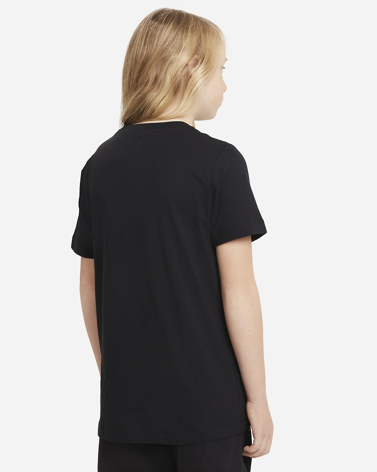 Playera de algodón para niños talla grande Nike Sportswear. Nike MX