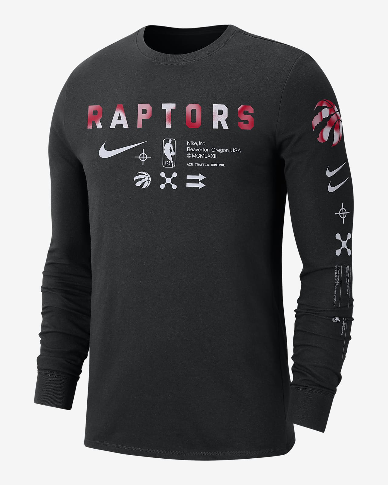 de manga larga Nike de la NBA para hombre Toronto Raptors. Nike.com