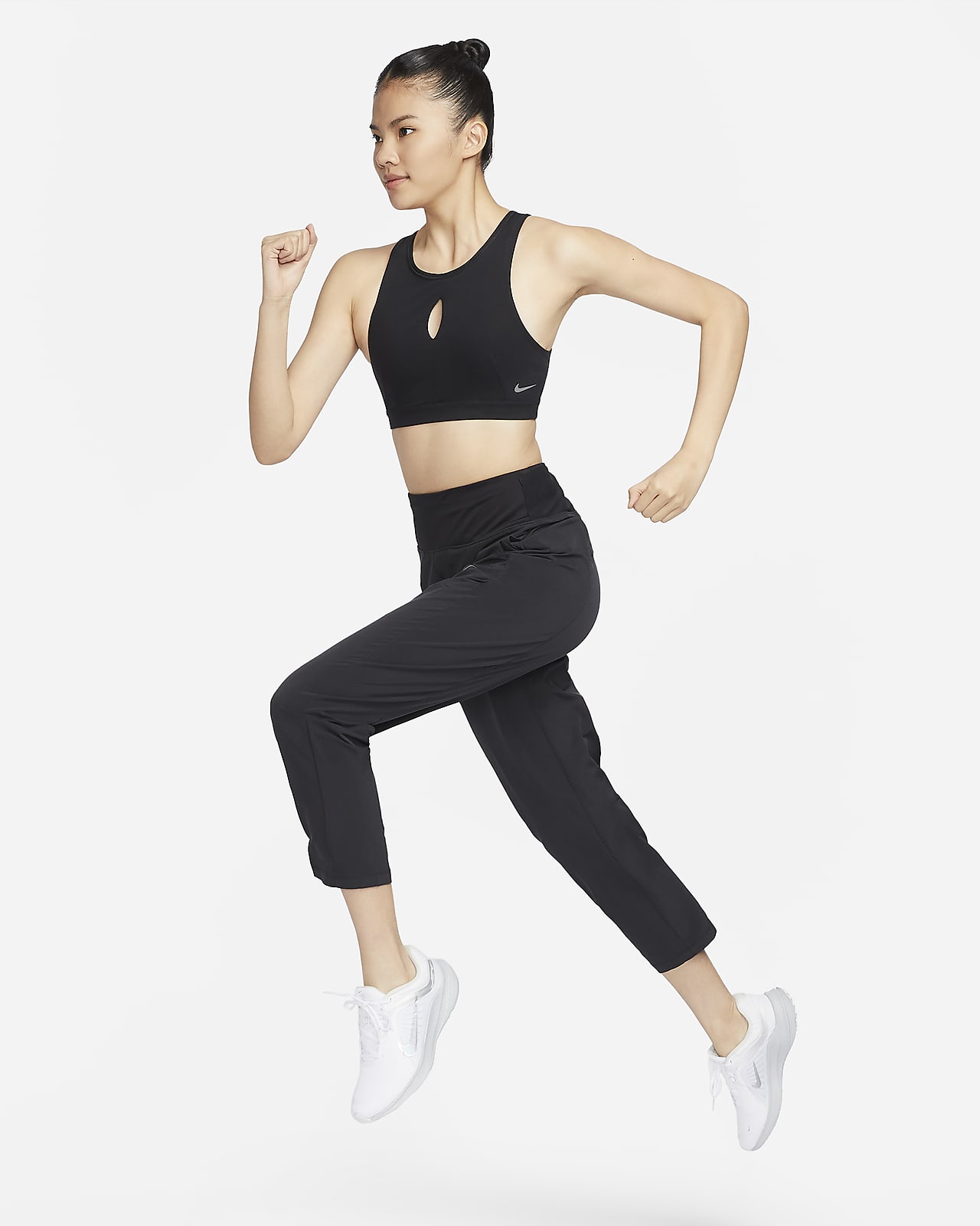 Nike Womens Fitness Running Athletic Pants 