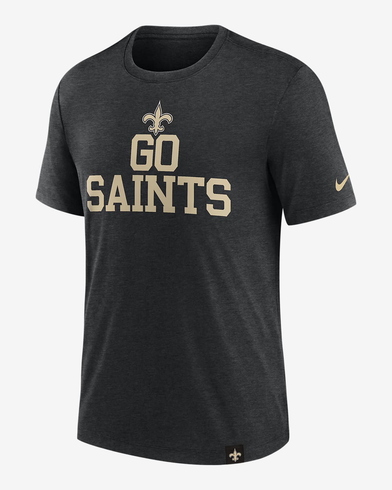 Playera Nike de la NFL para hombre New Orleans Saints Blitz