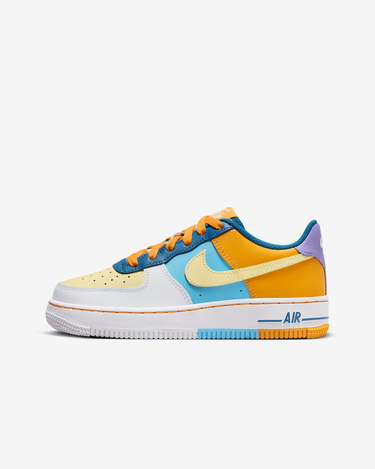 Nike Air Force 1 LV8 Older Kids' Shoes Size 4Y (Multi-Colour)