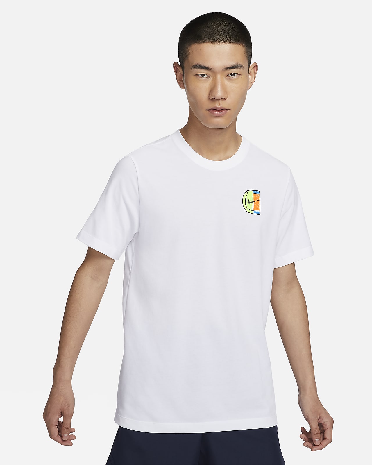 เสื้อยืดเทนนิสผู้ชาย Dri-FIT NikeCourt