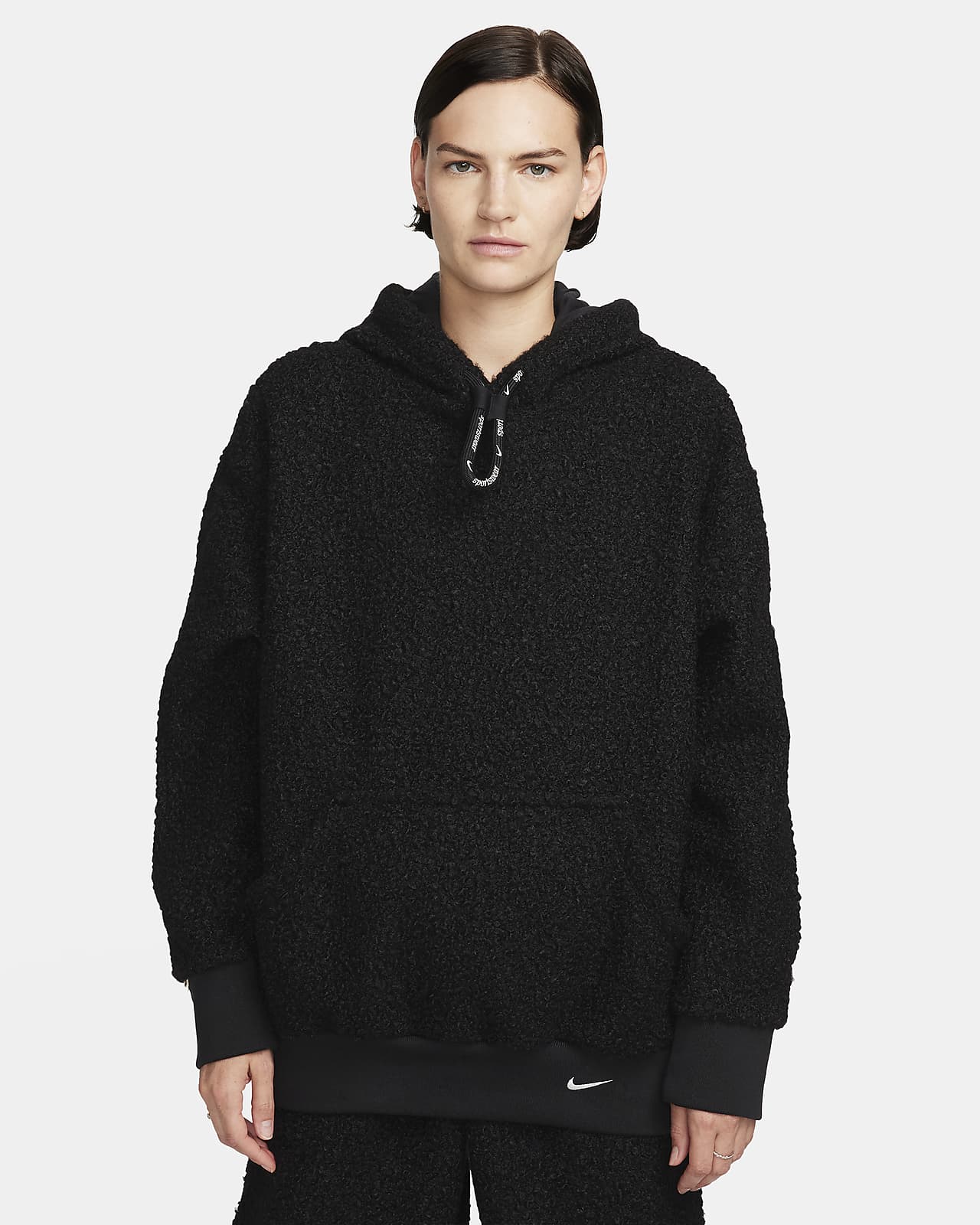 Nike Sportswear Collection Sudadera con capucha de tejido Fleece grueso - Mujer