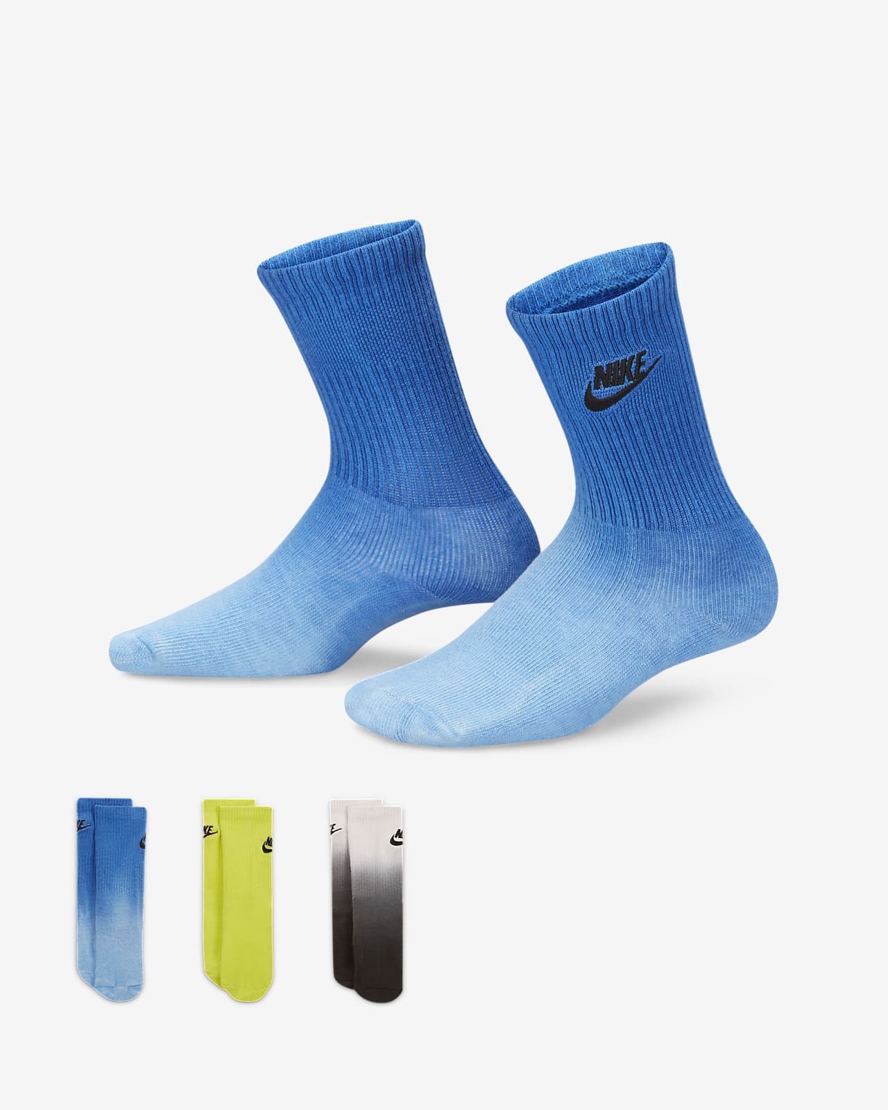 Nike Little Kids' Crew Socks (3-Pack). Nike.com