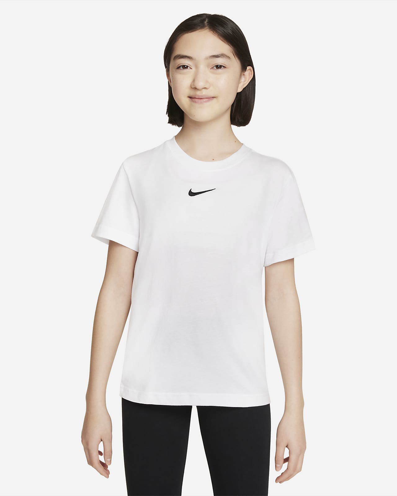 Nike Sportswear-T-shirt til store børn (piger)