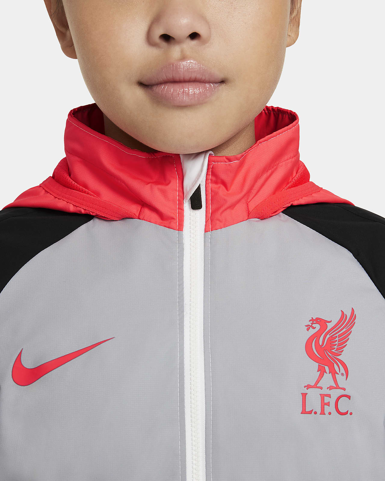 Liverpool F.C. AWF Older Kids' Football Jacket. Nike IE