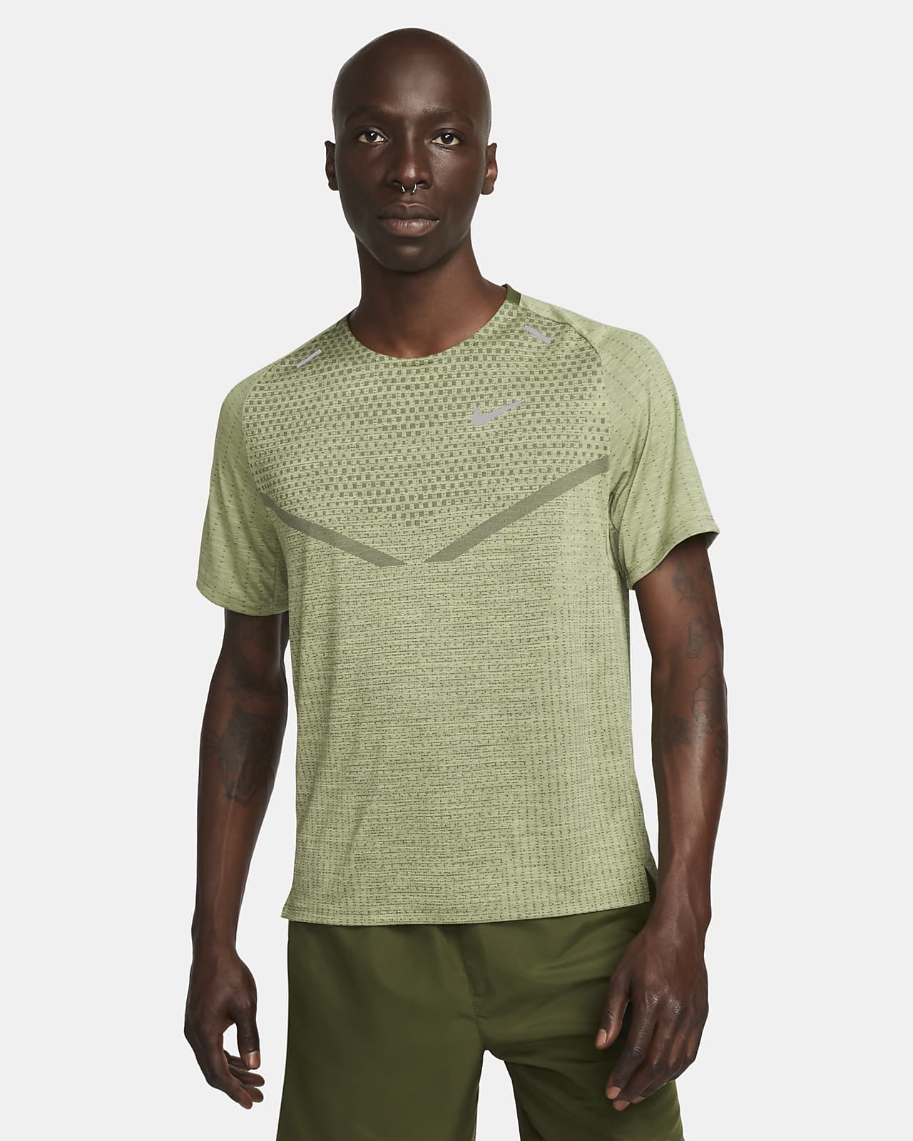 Email una vez ellos Nike Dri-FIT ADV TechKnit Ultra Camiseta de running de manga corta - Hombre.  Nike ES