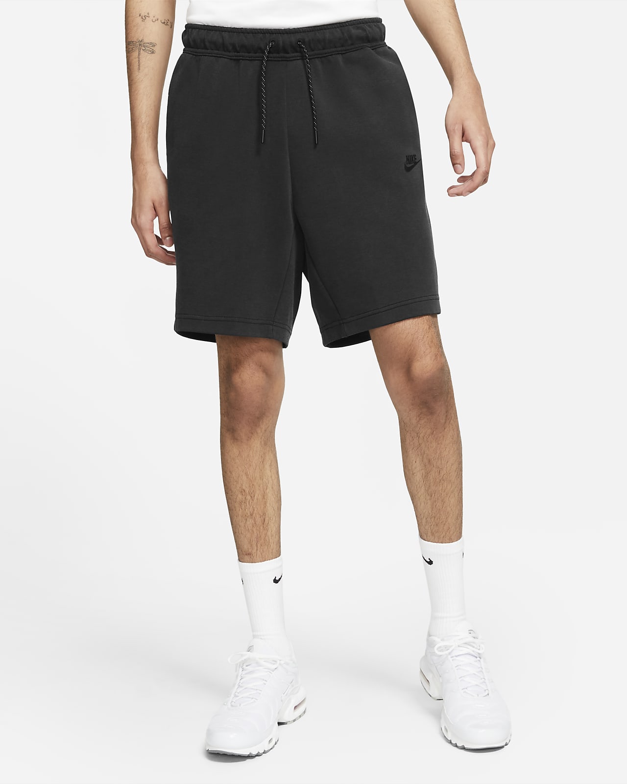 Shorts lavados para hombre para hombre Nike Sportswear Tech Fleece