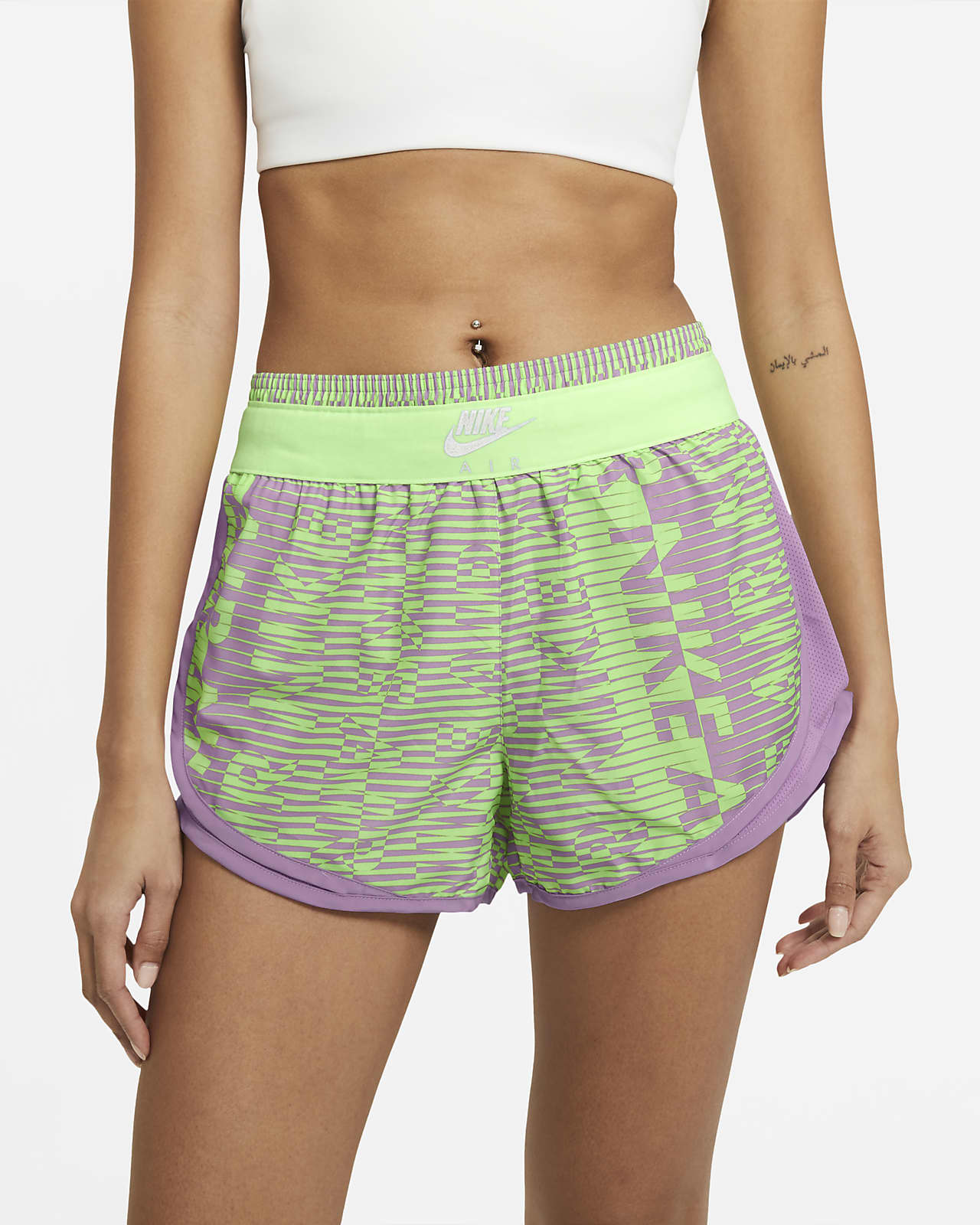 nike air printed shorts