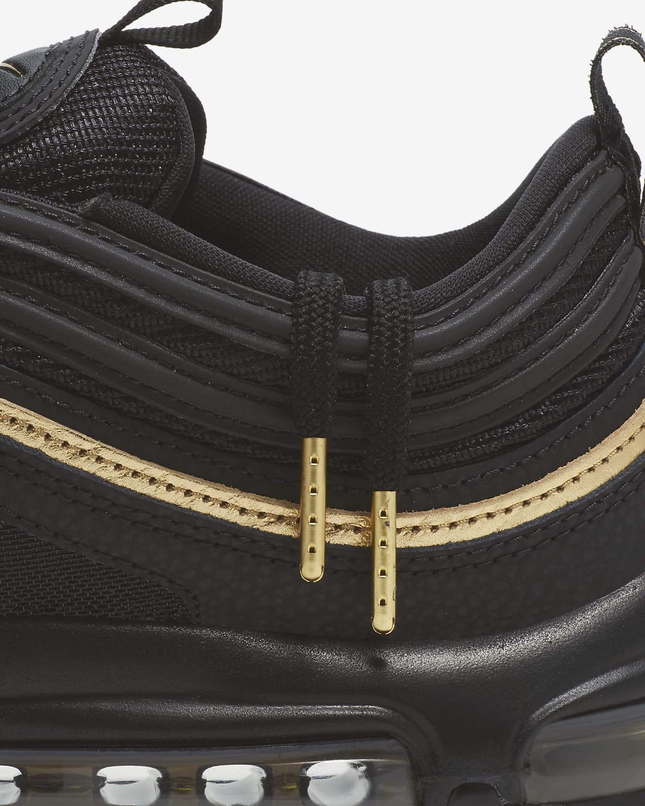 Nike: Black Air Max 97 Sneakers