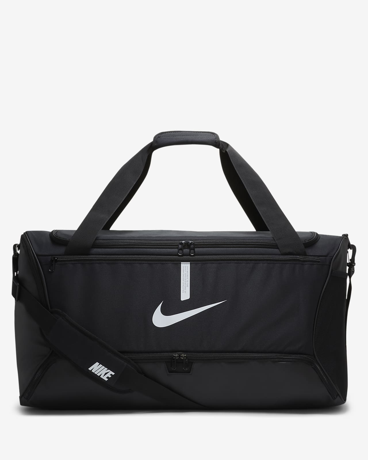 Jernbanestation Husk Henholdsvis Nike Academy Team Football Duffel Bag (Large, 95L). Nike ID