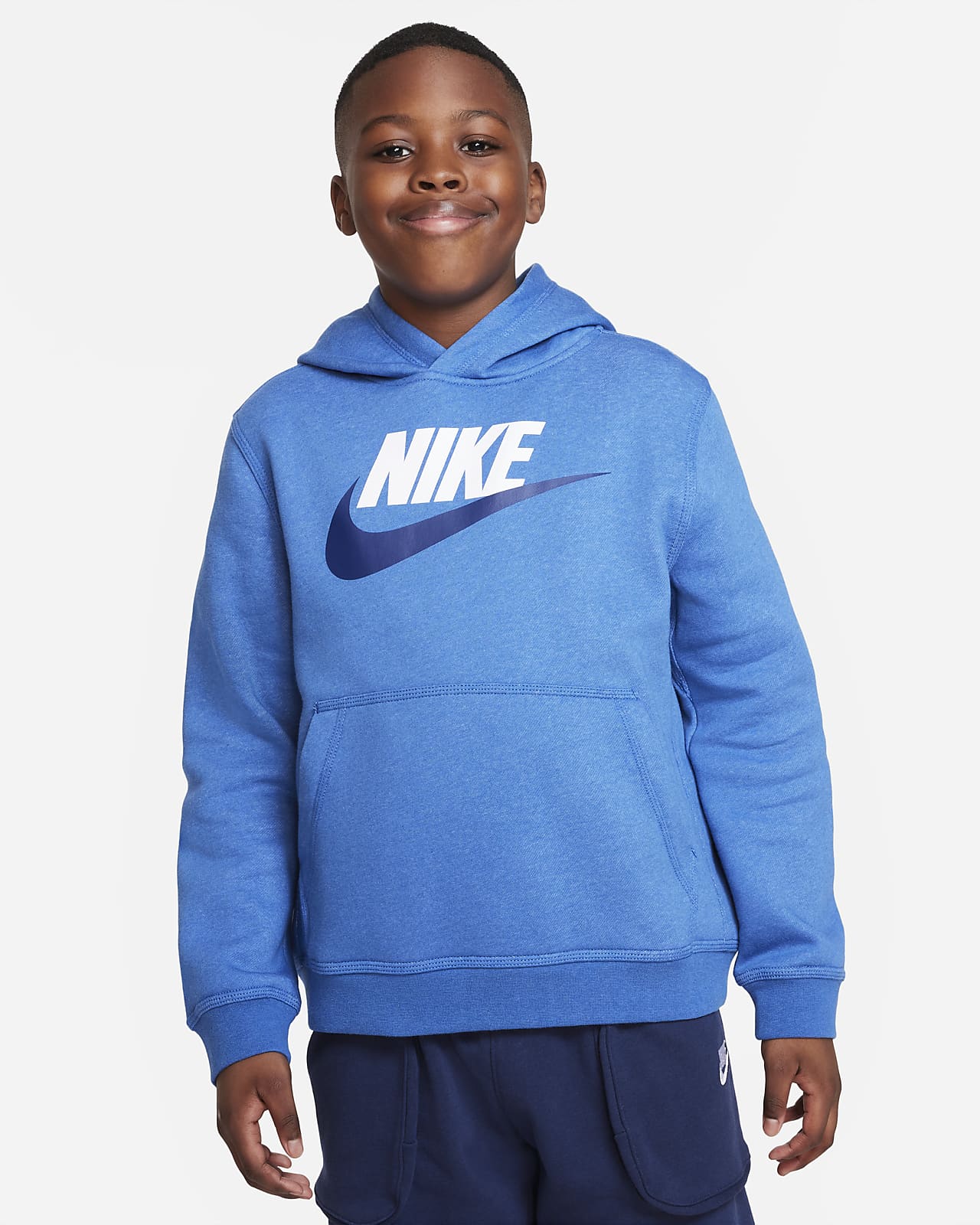 Nike Sportswear Club Fleece Pullover Hoodie (Extended Size).