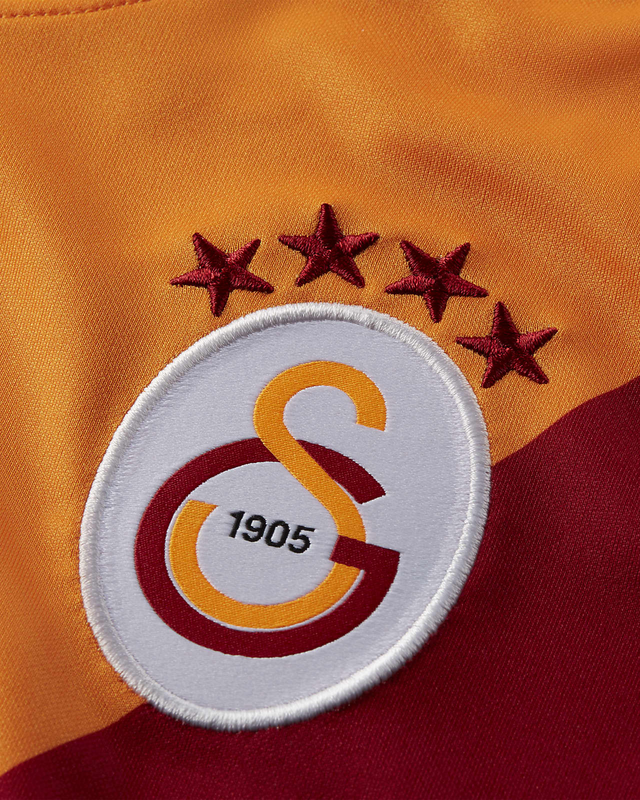 Galatasaray Home Men's Short-Sleeve Football Top. Nike NO