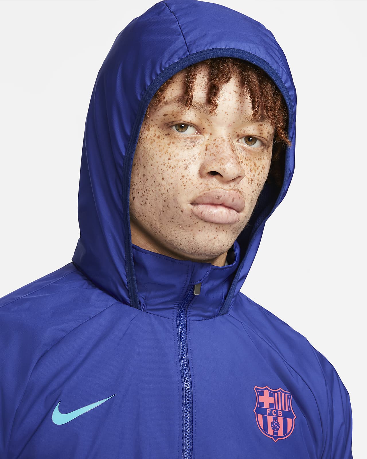 F.C. Barcelona Men's Graphic Football Jacket. Nike HR