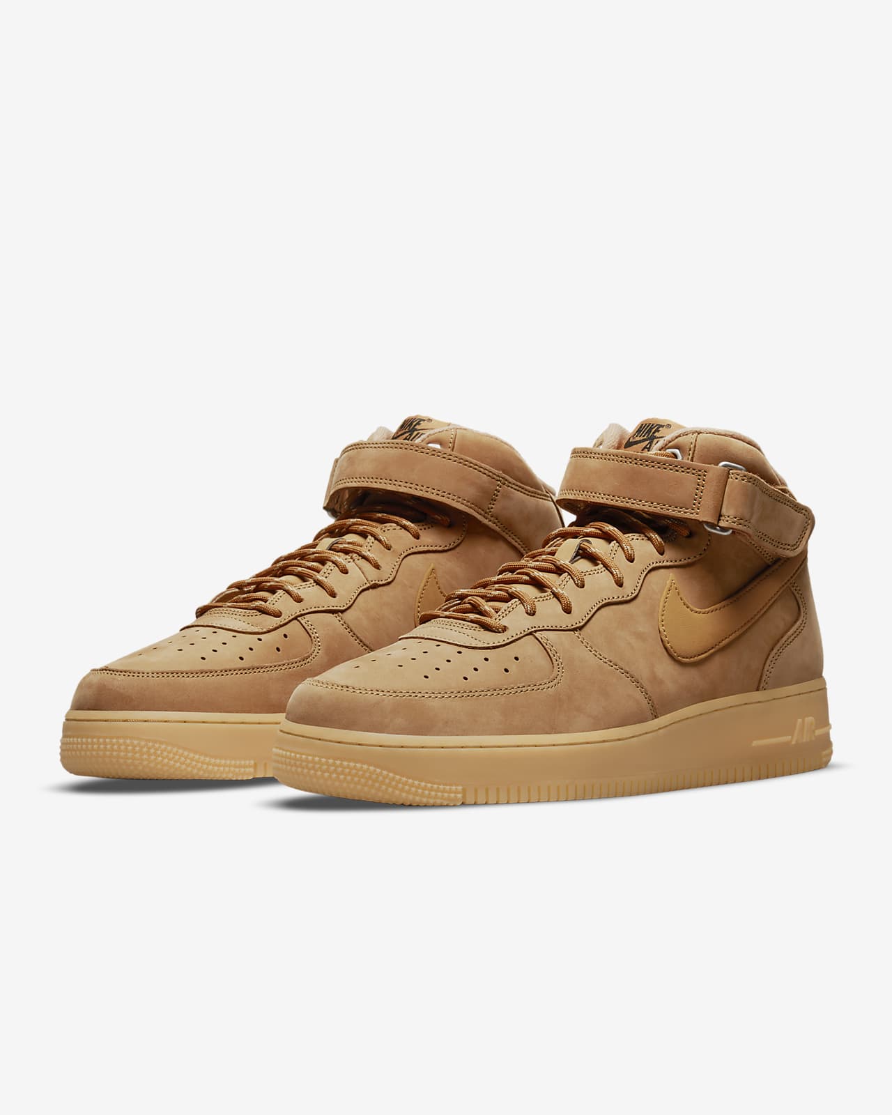 Nike Air Force 1 '07 'White Gum Light Brown', 13