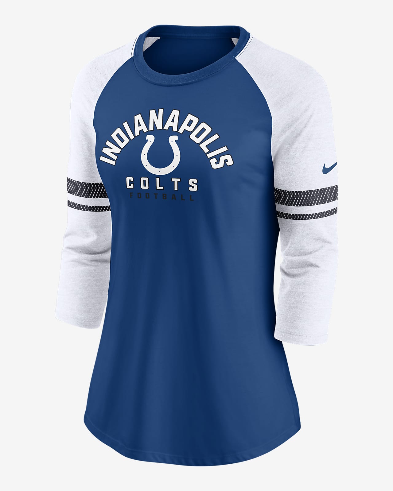 Nike Fashion (NFL Indianapolis Colts) Women's 3/4-Sleeve T-Shirt