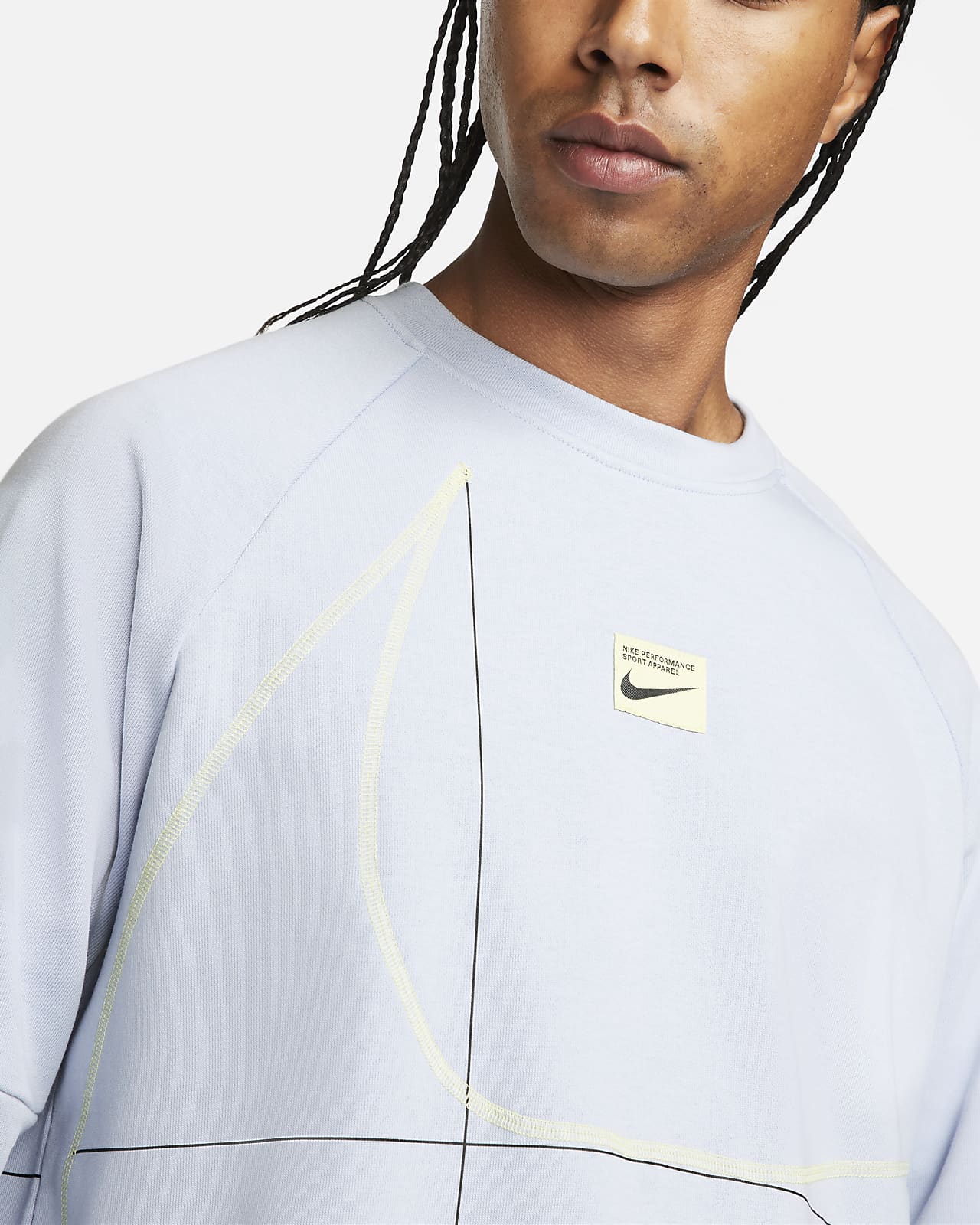 Cornualles Siete rizo Nike Dri-FIT Camiseta de manga larga de tejido Fleece para fitness - Hombre.  Nike ES