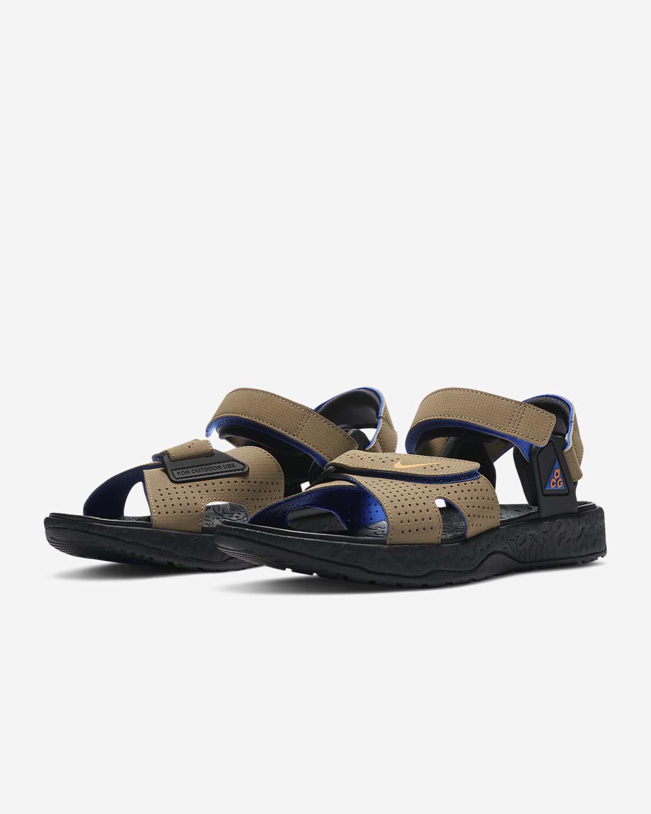 nike slides with ankle strap