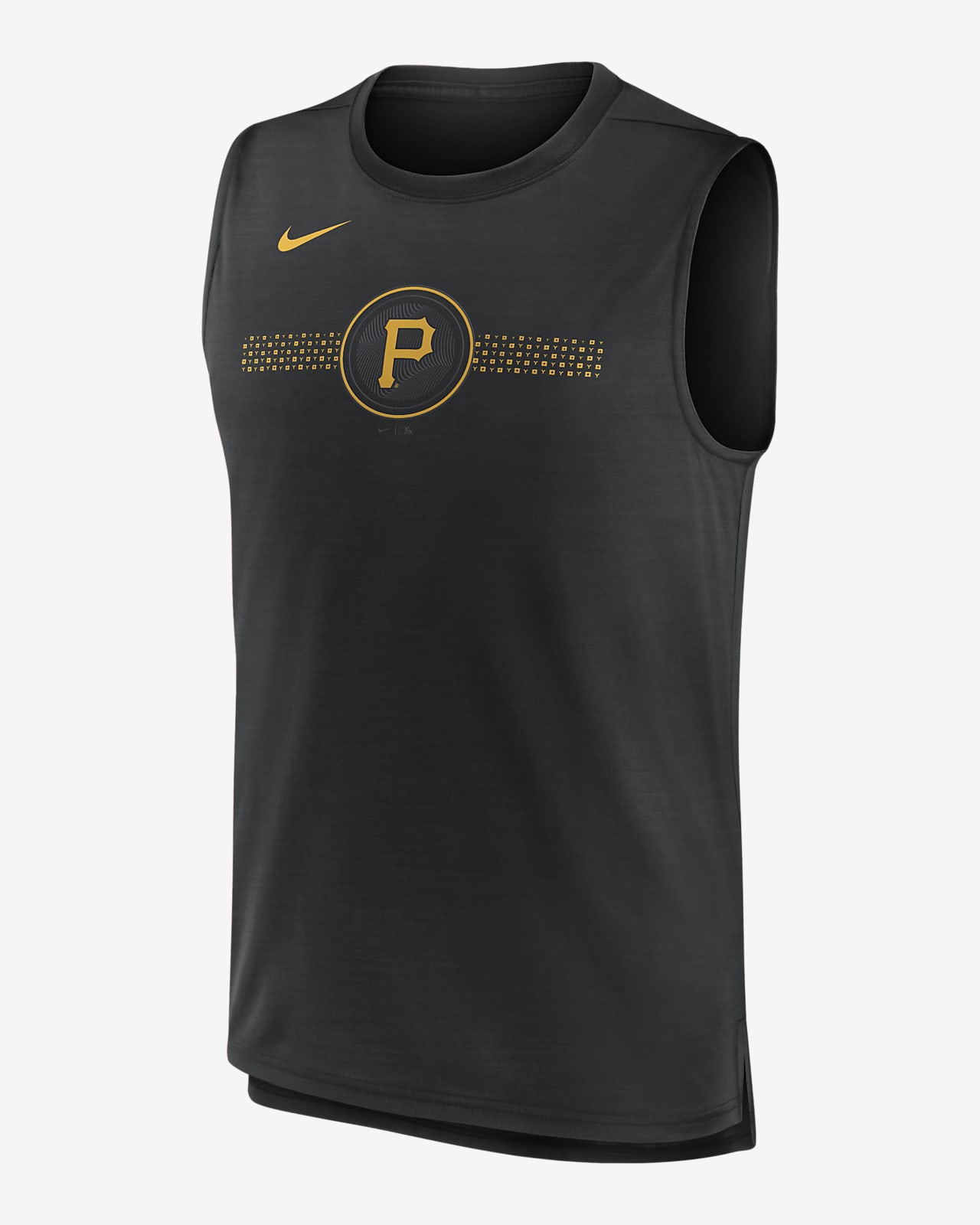 Men's Pittsburgh Pirates Nike Gray Large Logo Legend Performance T