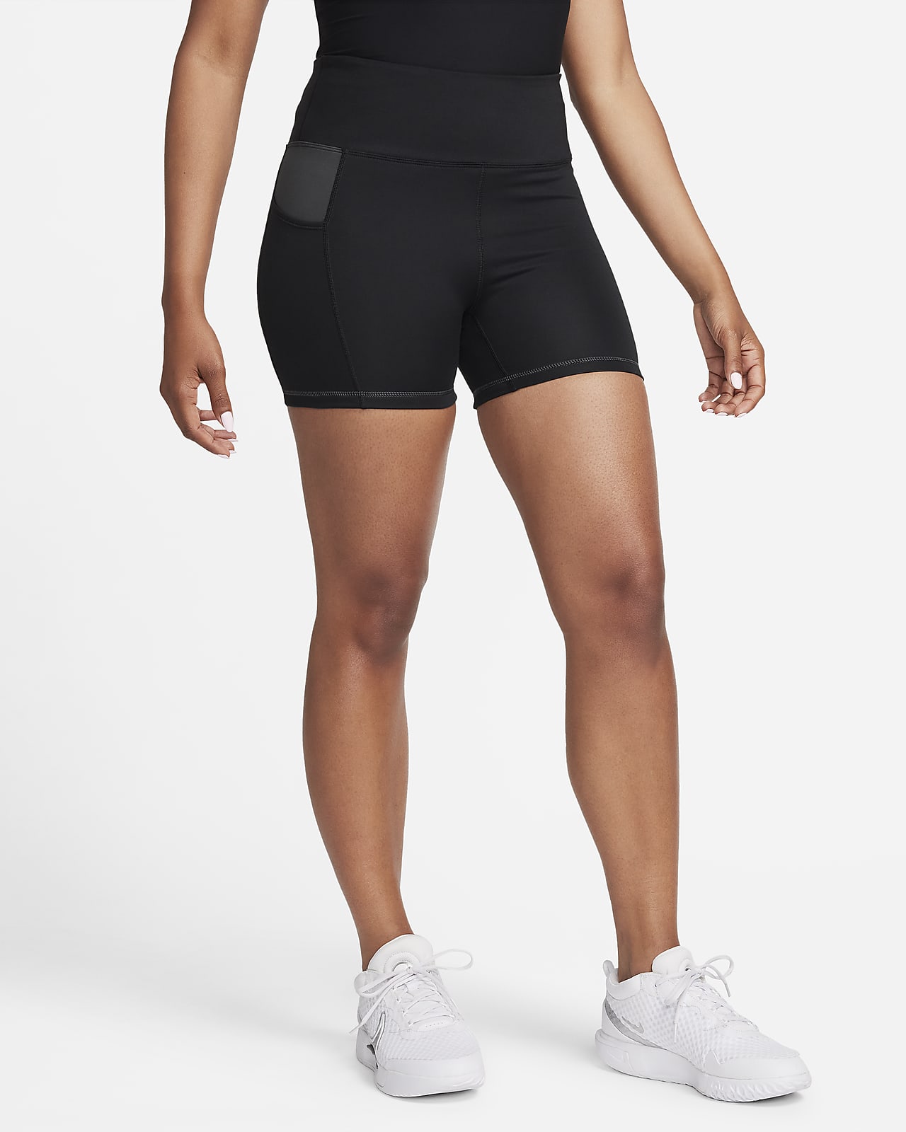 Nike Dri-FIT SE Women's High-Waisted 4 Shorts with Pockets