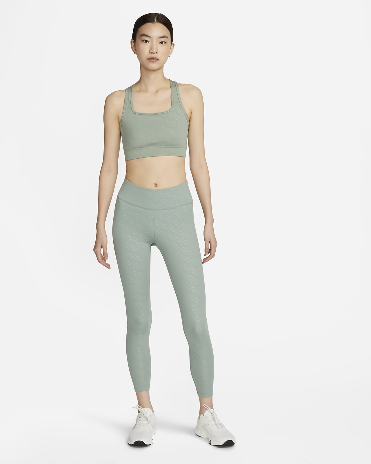 Nike Dri-Fit Icon Clash Mid-Rise Tight női futónadrág - Spur