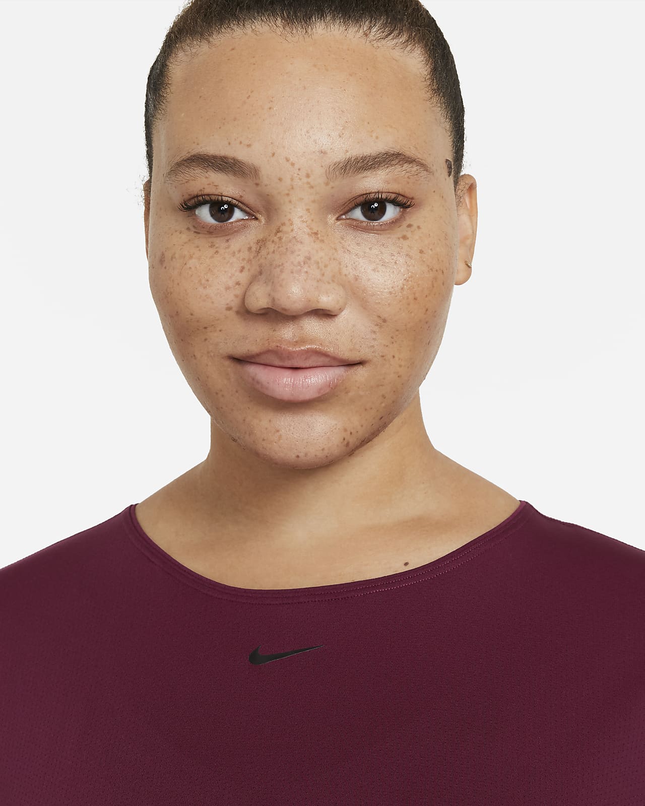 Prenda para la parte superior de malla para mujer Nike Pro (talla grande). Nike CL