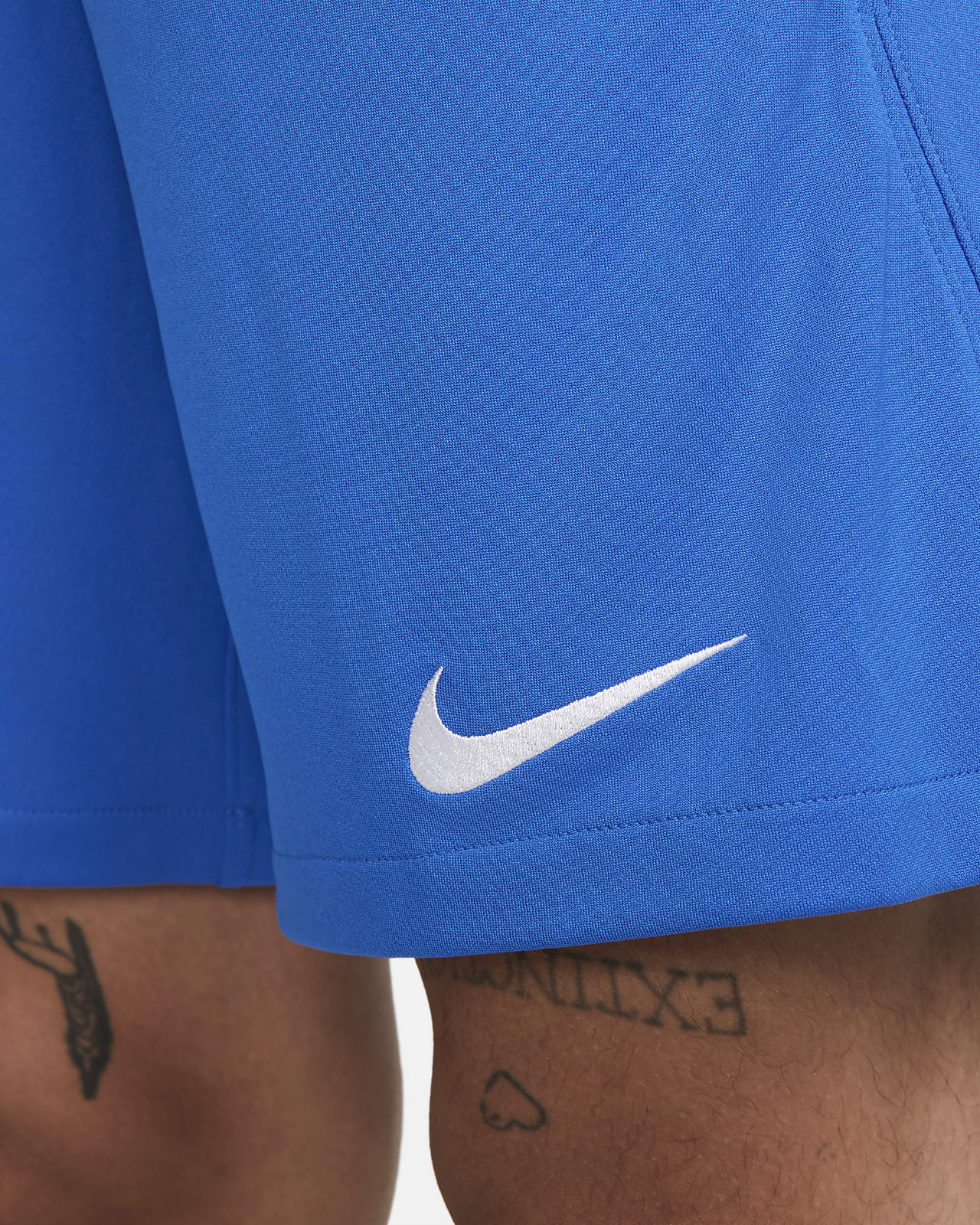 Nike Sports Shorts - Blue - Normal Waist - Trendyol